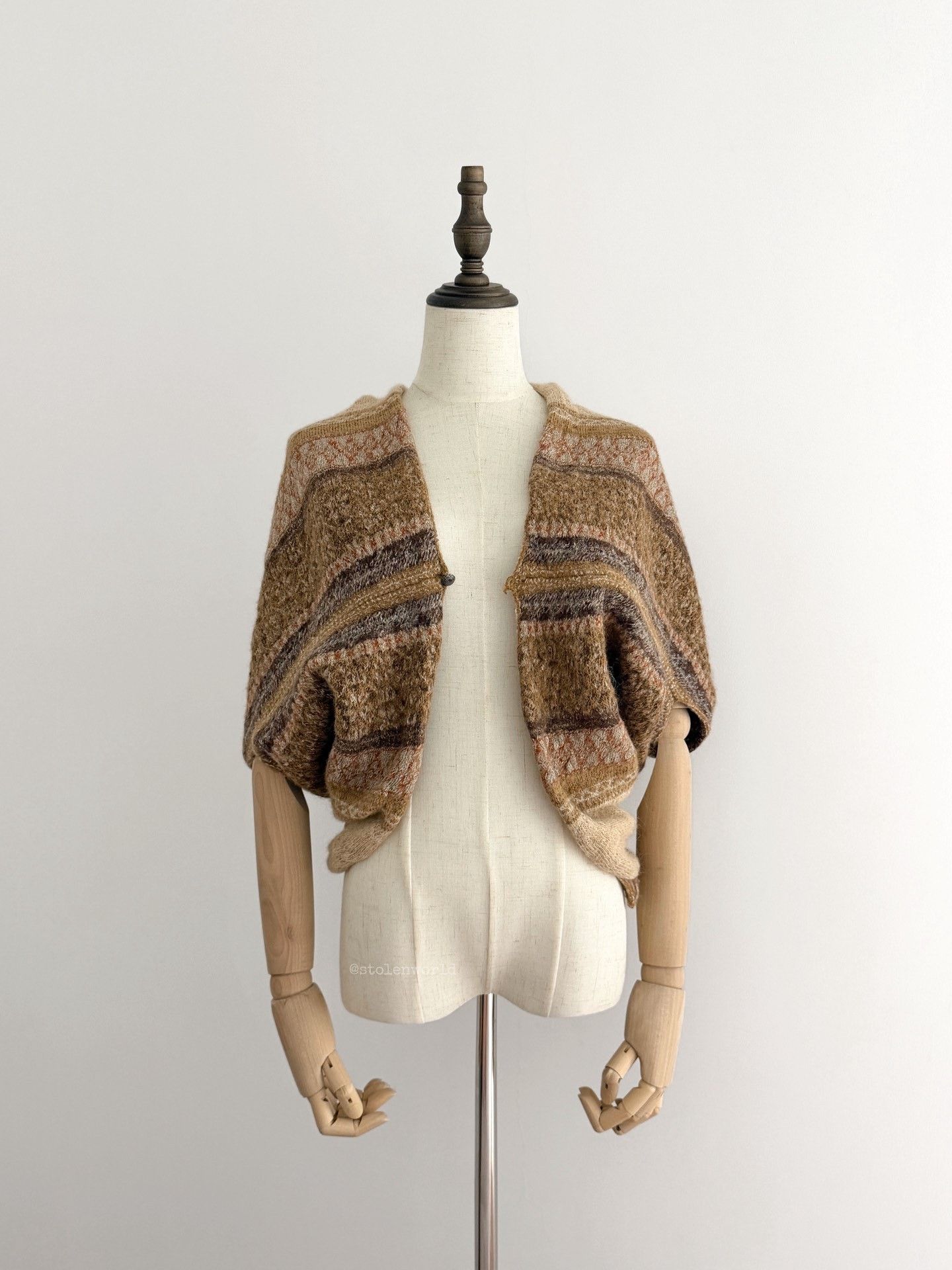 Kapital Kapital Alpaca Blend Cape Coat Size M / US 6-8 / IT 42-44 - 3 Thumbnail
