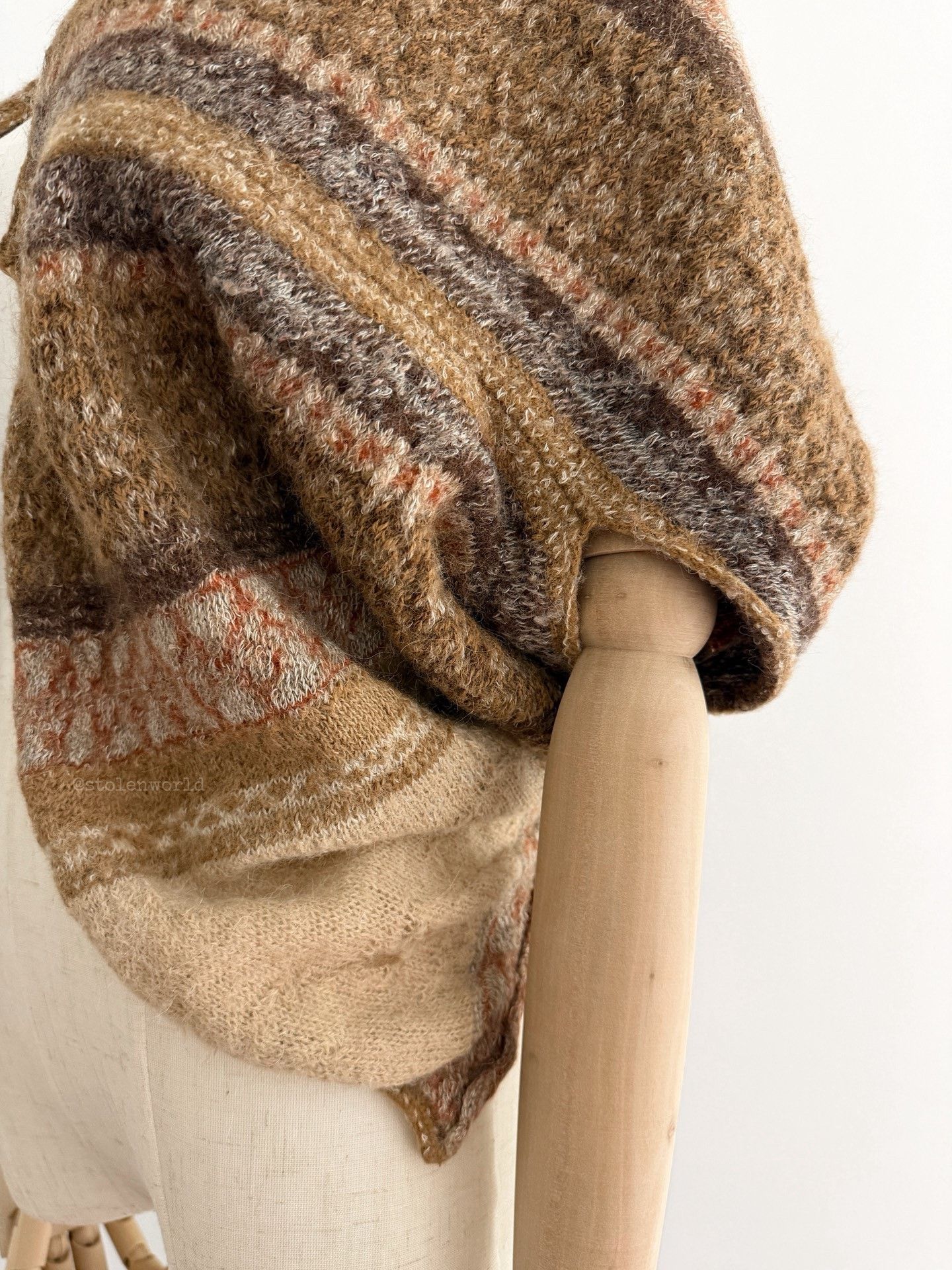 Kapital Kapital Alpaca Blend Cape Coat Size M / US 6-8 / IT 42-44 - 5 Thumbnail