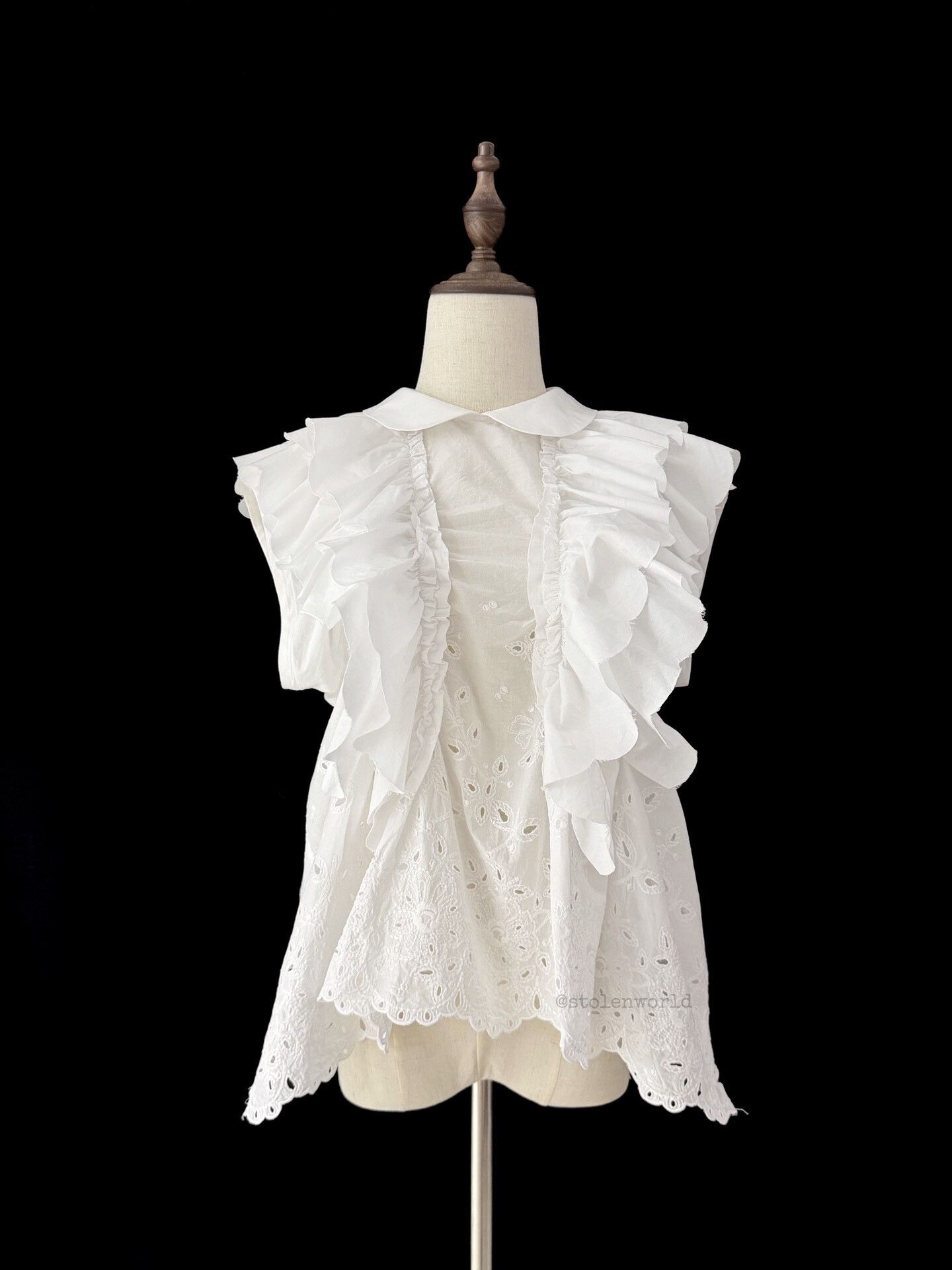 Comme des Garcons Comme des Garçons Tricot Ruffle Top Size M / US 6-8 / IT 42-44 - 3 Thumbnail