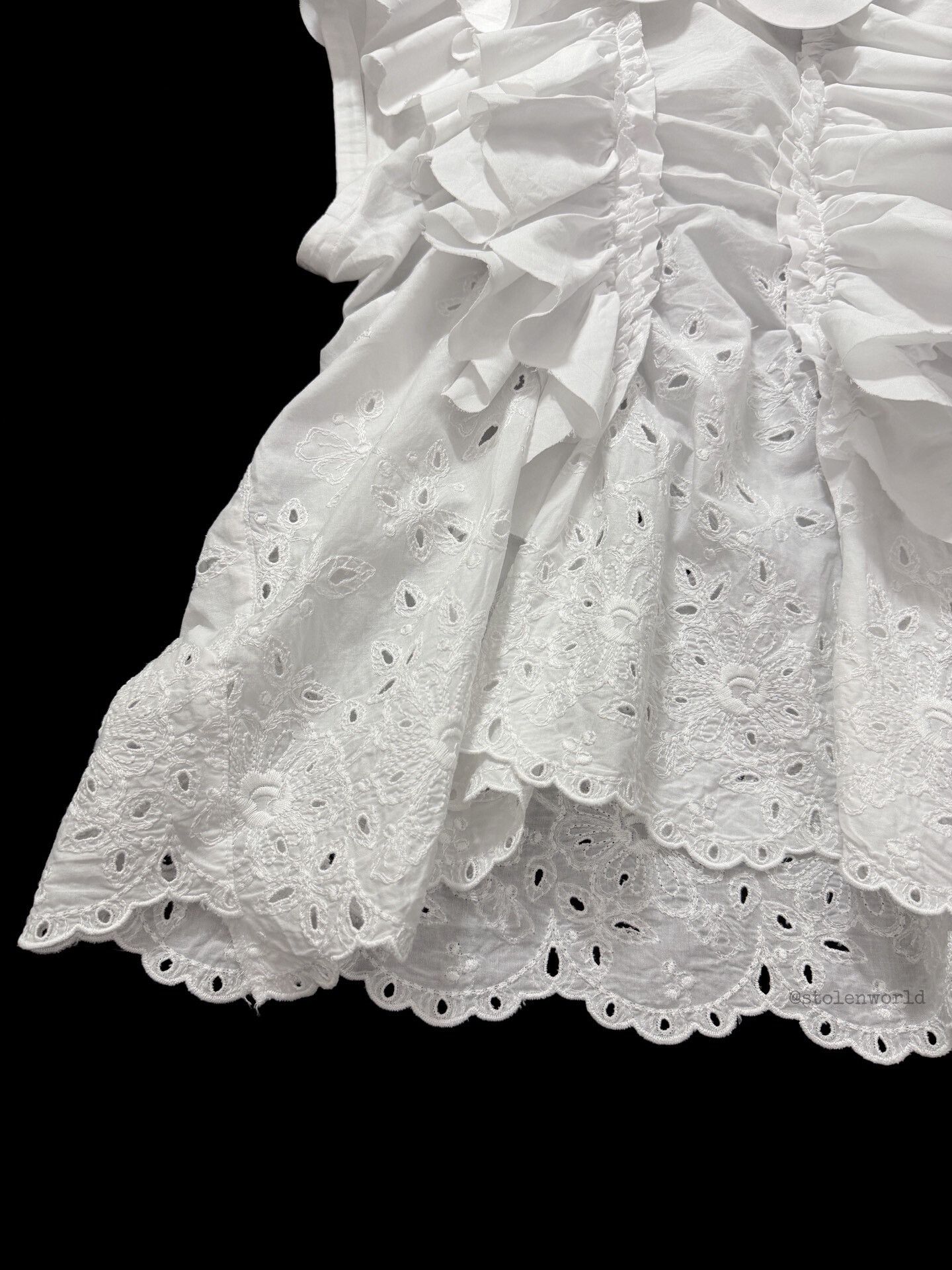 Comme des Garcons Comme des Garçons Tricot Ruffle Top Size M / US 6-8 / IT 42-44 - 6 Thumbnail