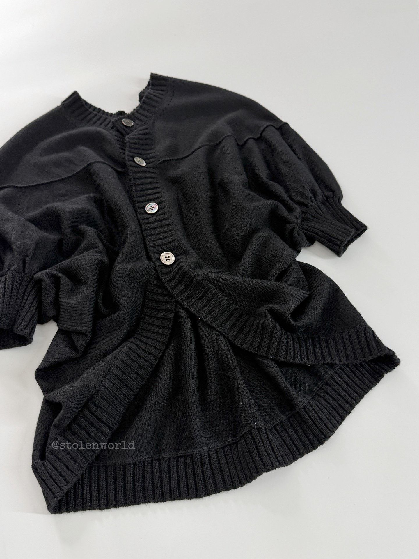 Comme des Garcons Comme des Garçons Cocoon Bubble Knit Top Size M / US 6-8 / IT 42-44 - 3 Thumbnail
