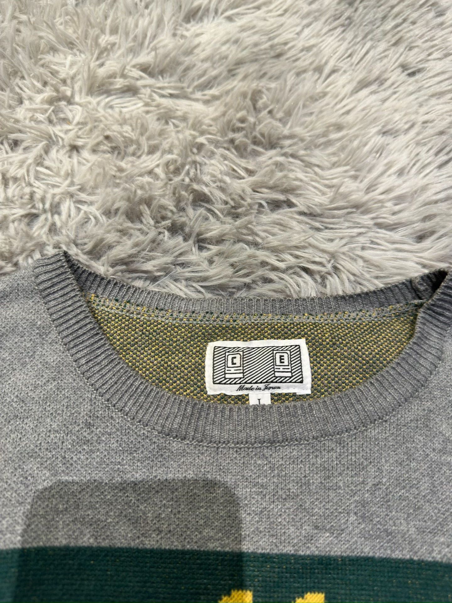 Cav Empt C.E/CAVEMPT Gray Knit Sweater Size US L / EU 52-54 / 3 - 4 Thumbnail