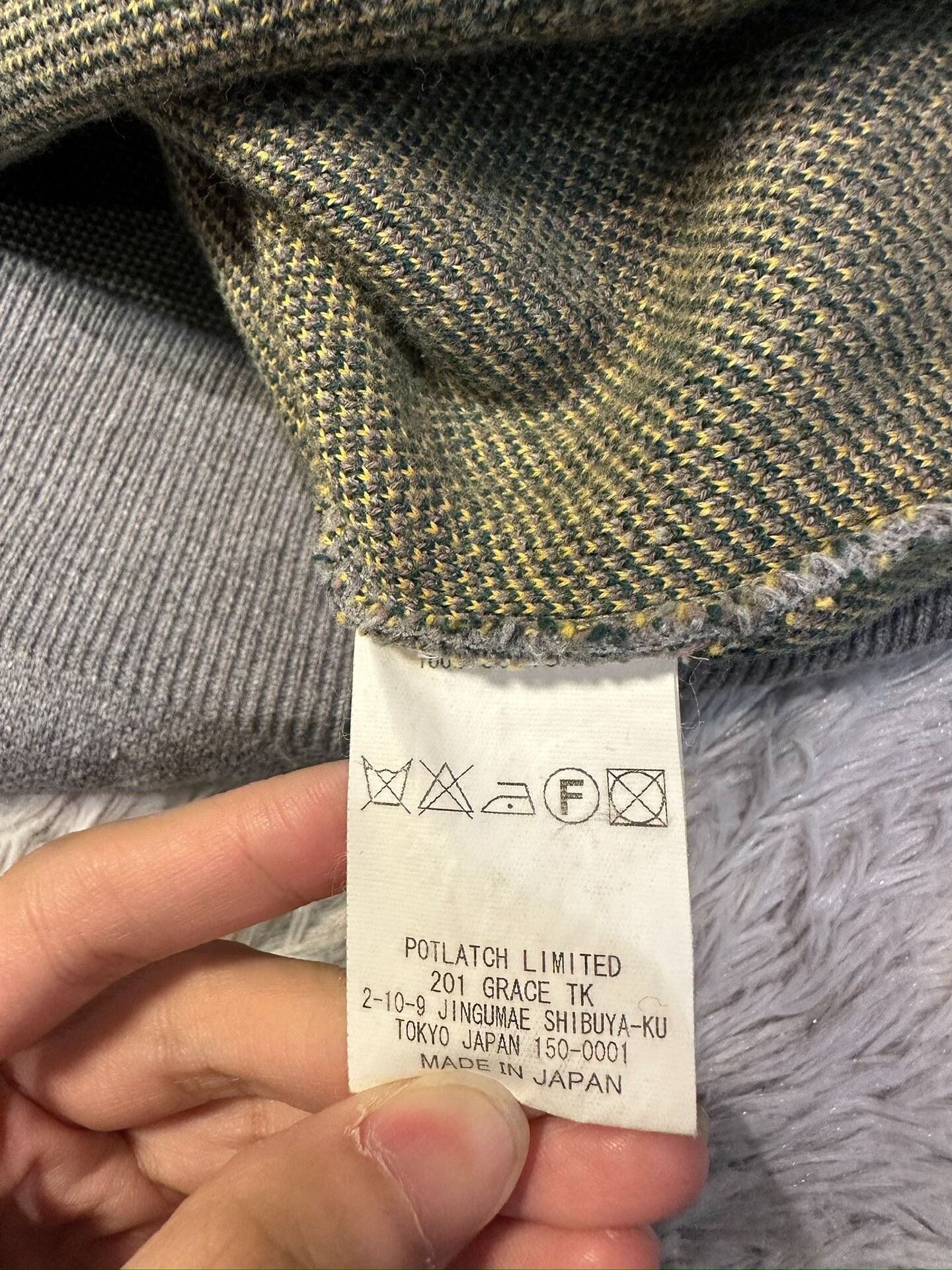 Cav Empt C.E/CAVEMPT Gray Knit Sweater Size US L / EU 52-54 / 3 - 6 Thumbnail