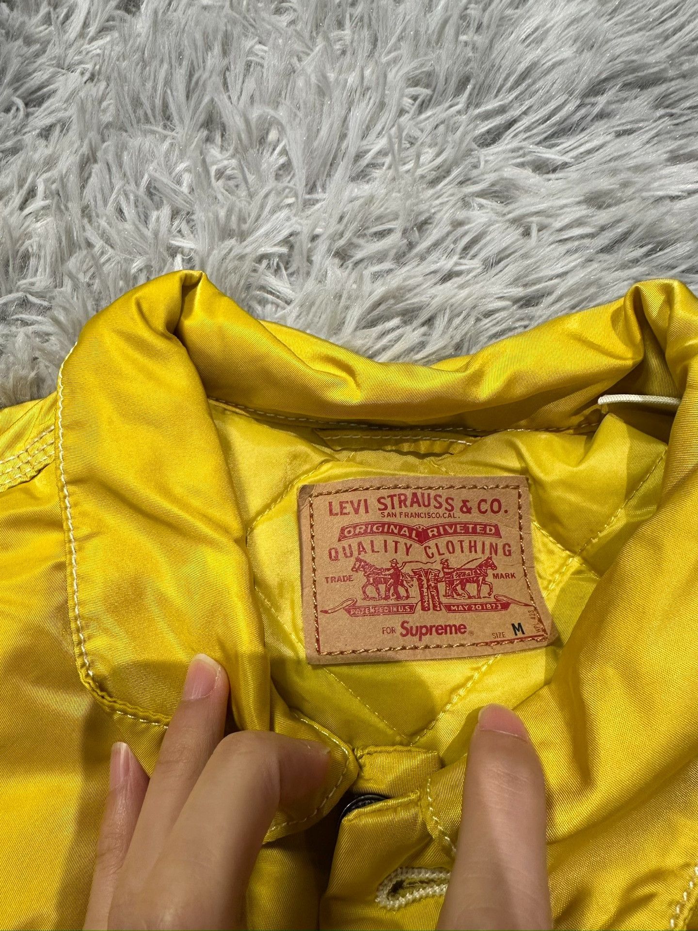 Supreme x Levi's Yellow Jacket
