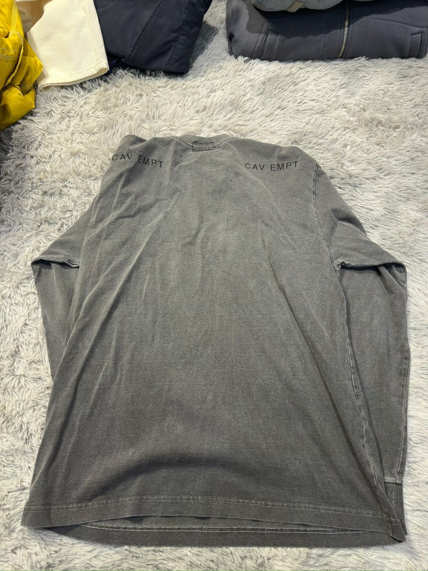 Cav Empt Ce/Cavempt Washed Gray Long Sleeve Size US M / EU 48-50 / 2 - 4 Thumbnail