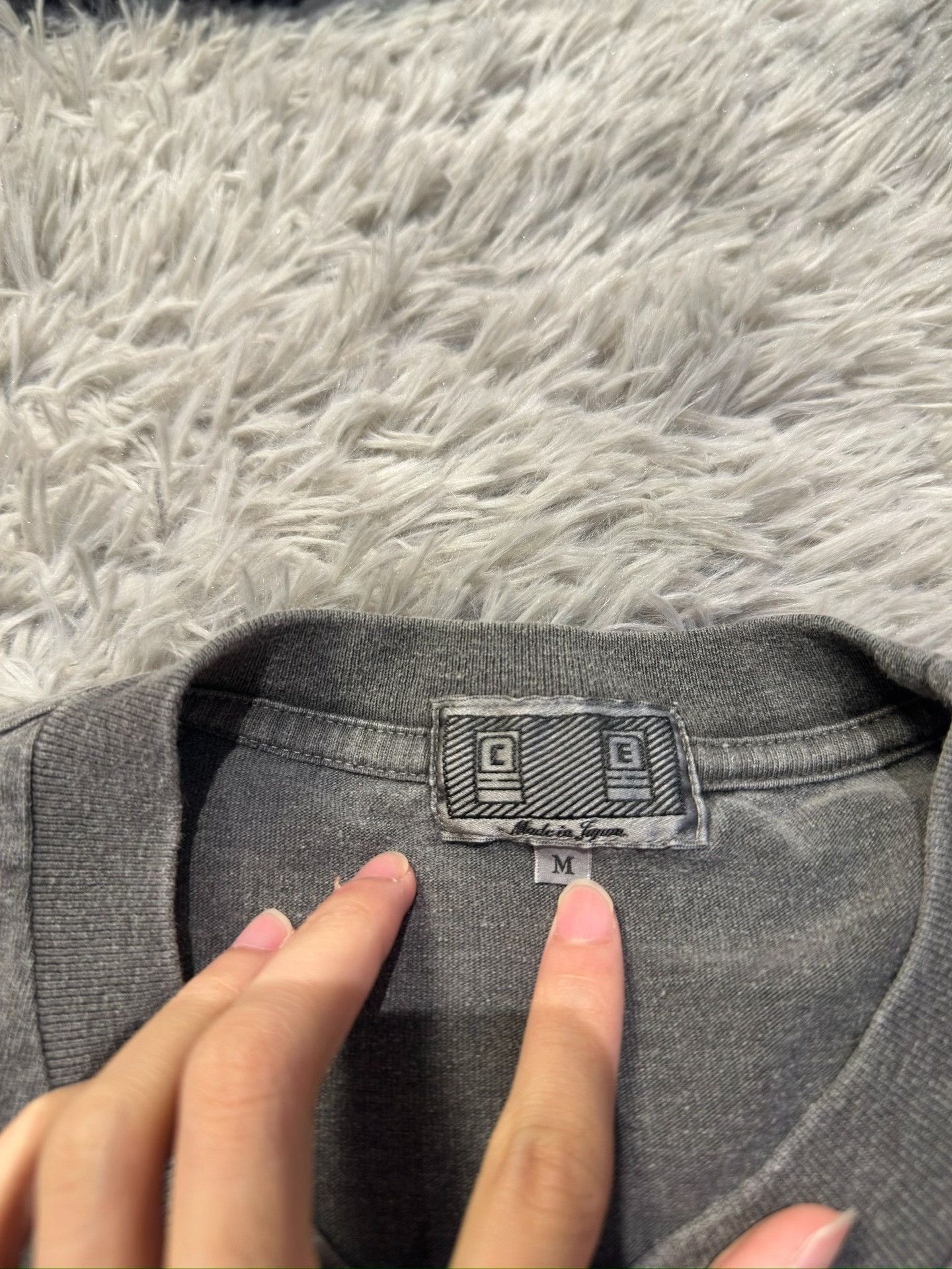 Cav Empt Ce/Cavempt Washed Gray Long Sleeve Size US M / EU 48-50 / 2 - 3 Thumbnail