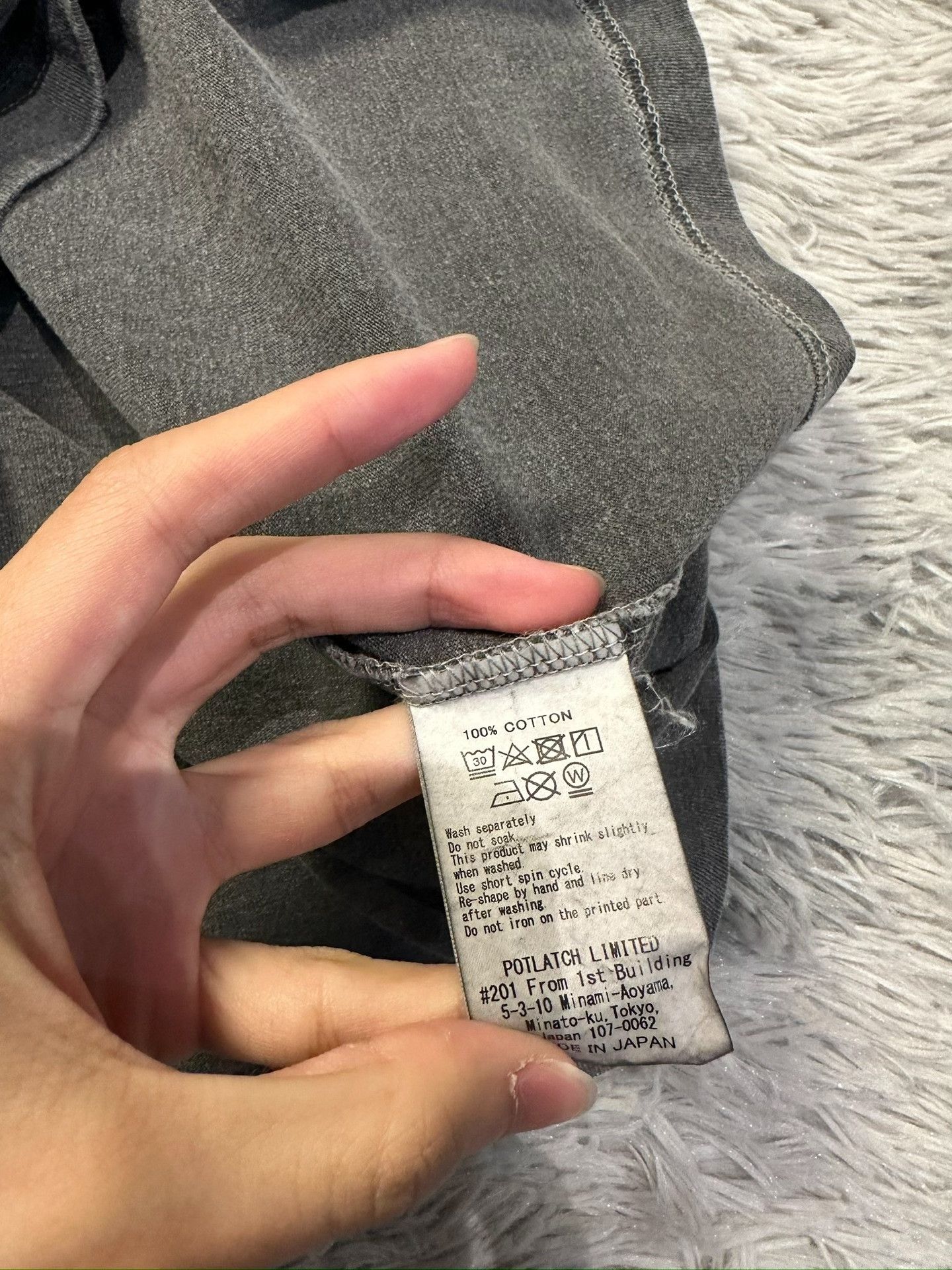 Cav Empt Ce/Cavempt Washed Gray Long Sleeve Size US M / EU 48-50 / 2 - 5 Thumbnail