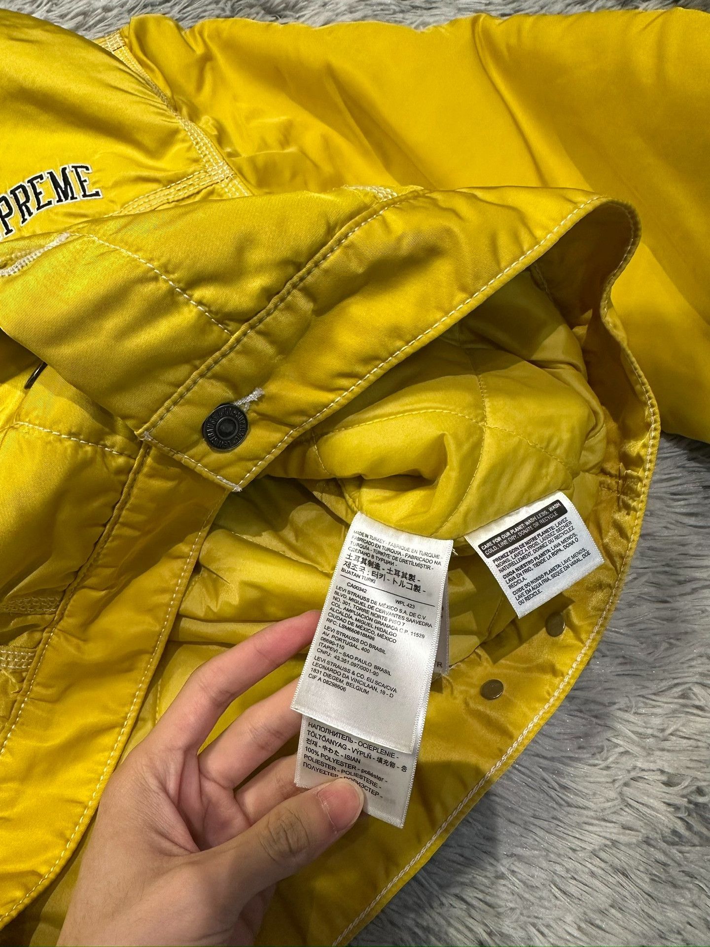 Levi's Supreme x Levi's Collaborative Jacket Size US S / EU 44-46 / 1 - 5 Thumbnail