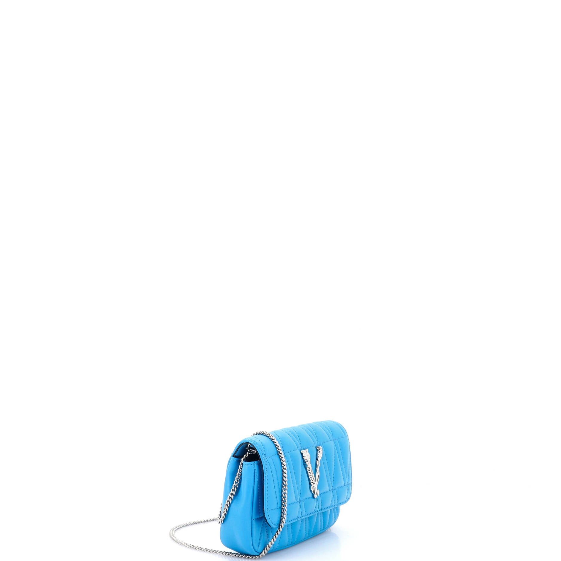 Versace Virtus Chain Flap Shoulder Bag Size ONE SIZE - 2 Thumbnail