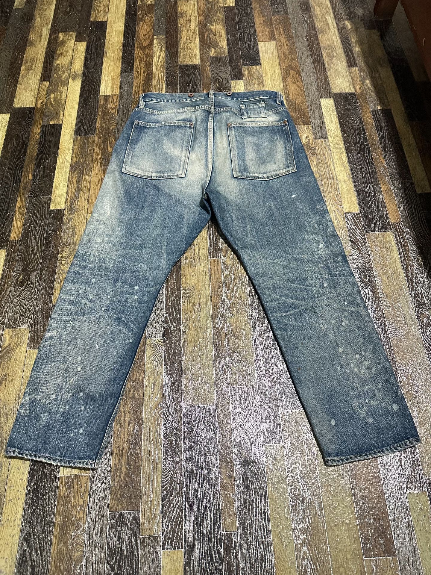 Madness MADNESS Acid Washed Denim Pant 23AW Size US 26 / EU 42 - 2 Thumbnail