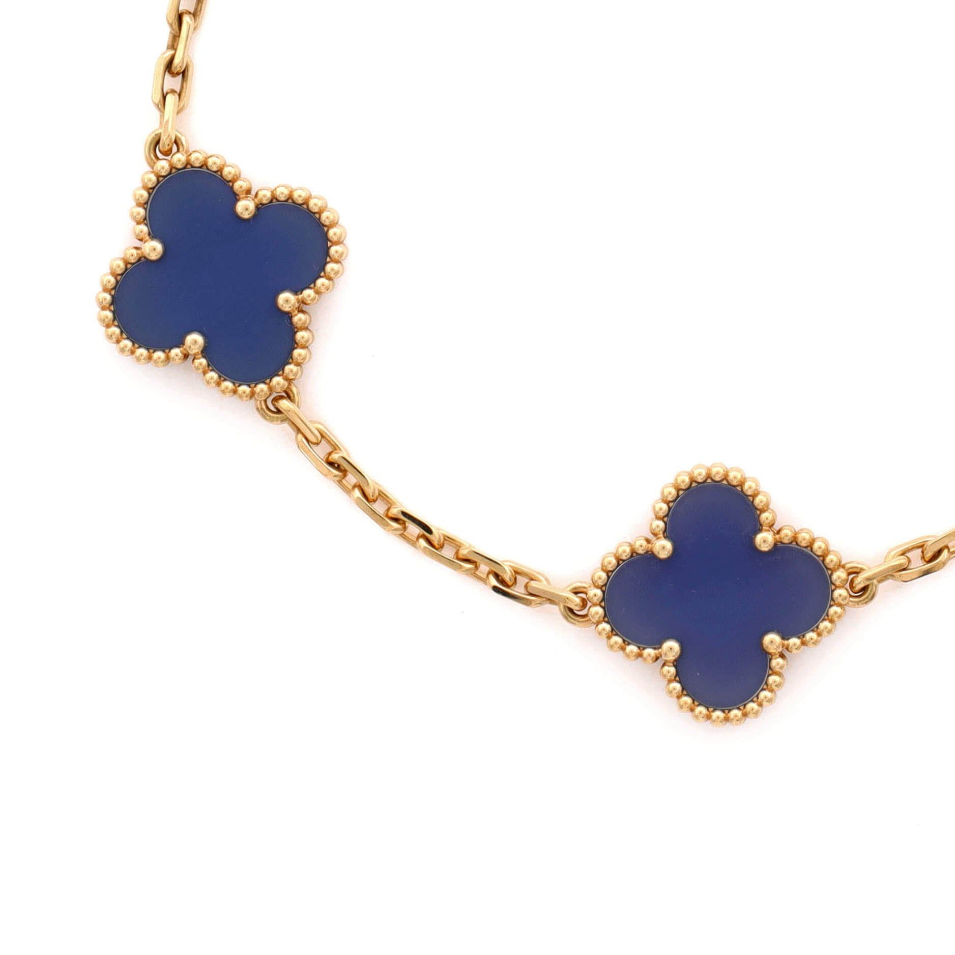 Van Cleef & Arpels Vintage Alhambra 5 Motifs Bracelet Size ONE SIZE - 3 Thumbnail