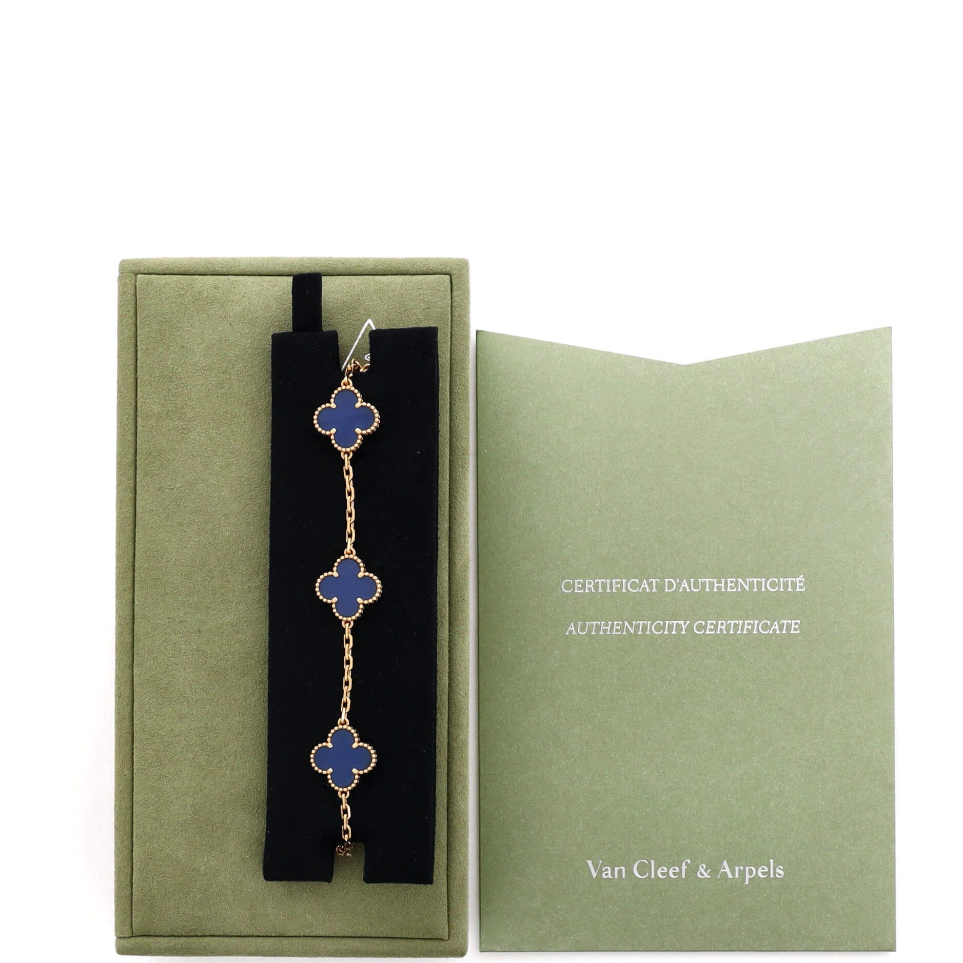 Van Cleef & Arpels Vintage Alhambra 5 Motifs Bracelet Size ONE SIZE - 2 Thumbnail