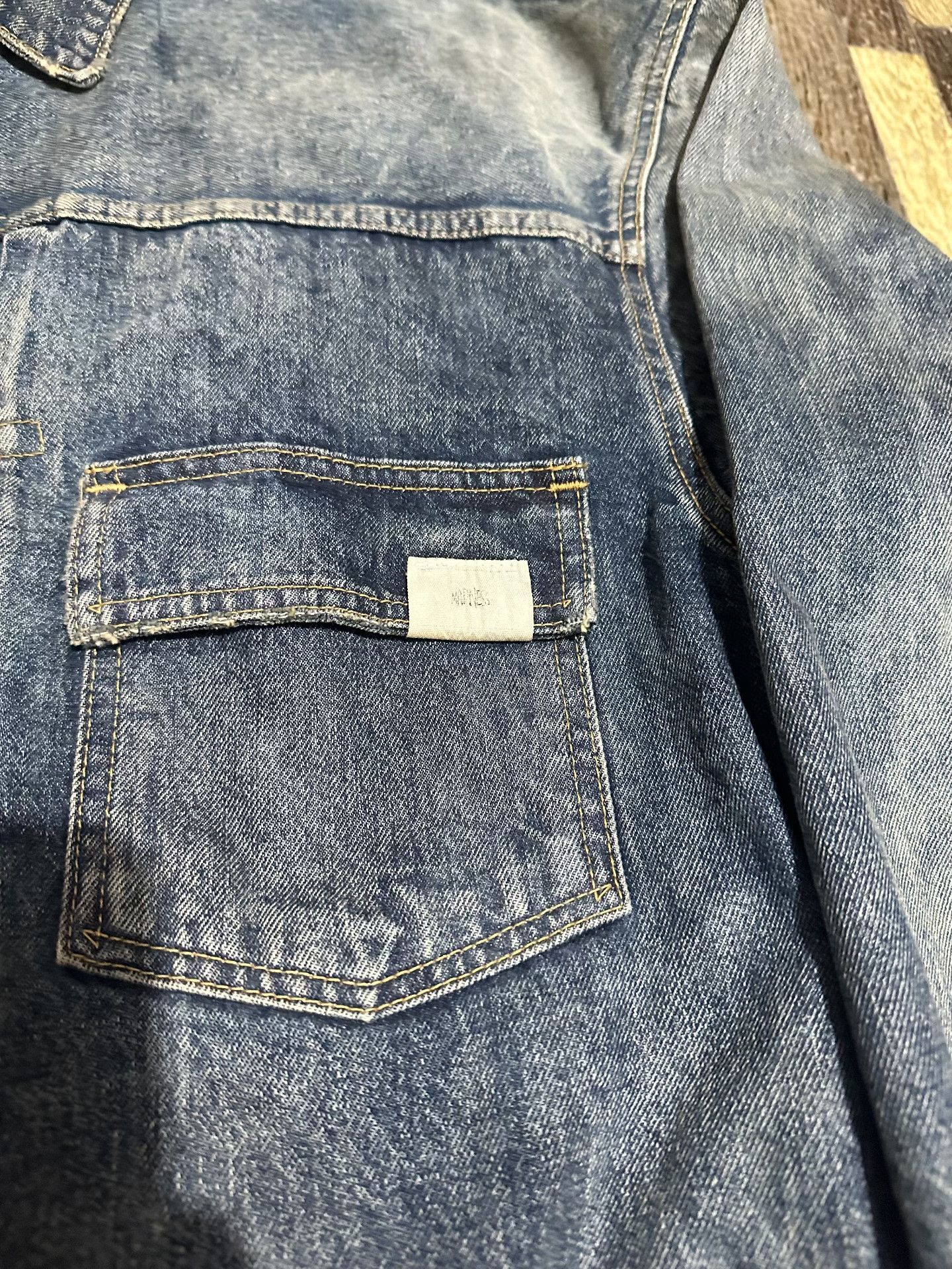 Madness MADNESS Acid Washed Denim Jacket 23AW Size US S / EU 44-46 / 1 - 4 Thumbnail
