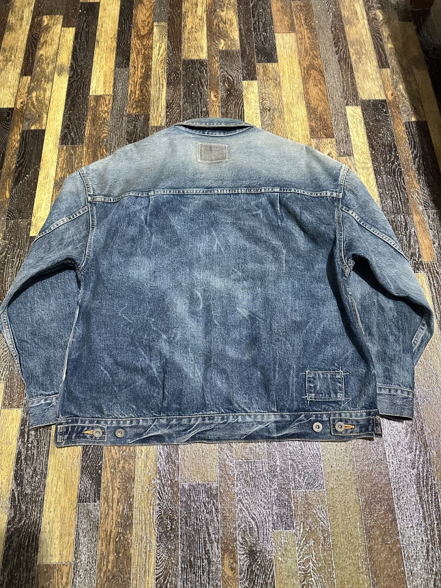 Madness MADNESS Acid Washed Denim Jacket 23AW Size US S / EU 44-46 / 1 - 2 Thumbnail