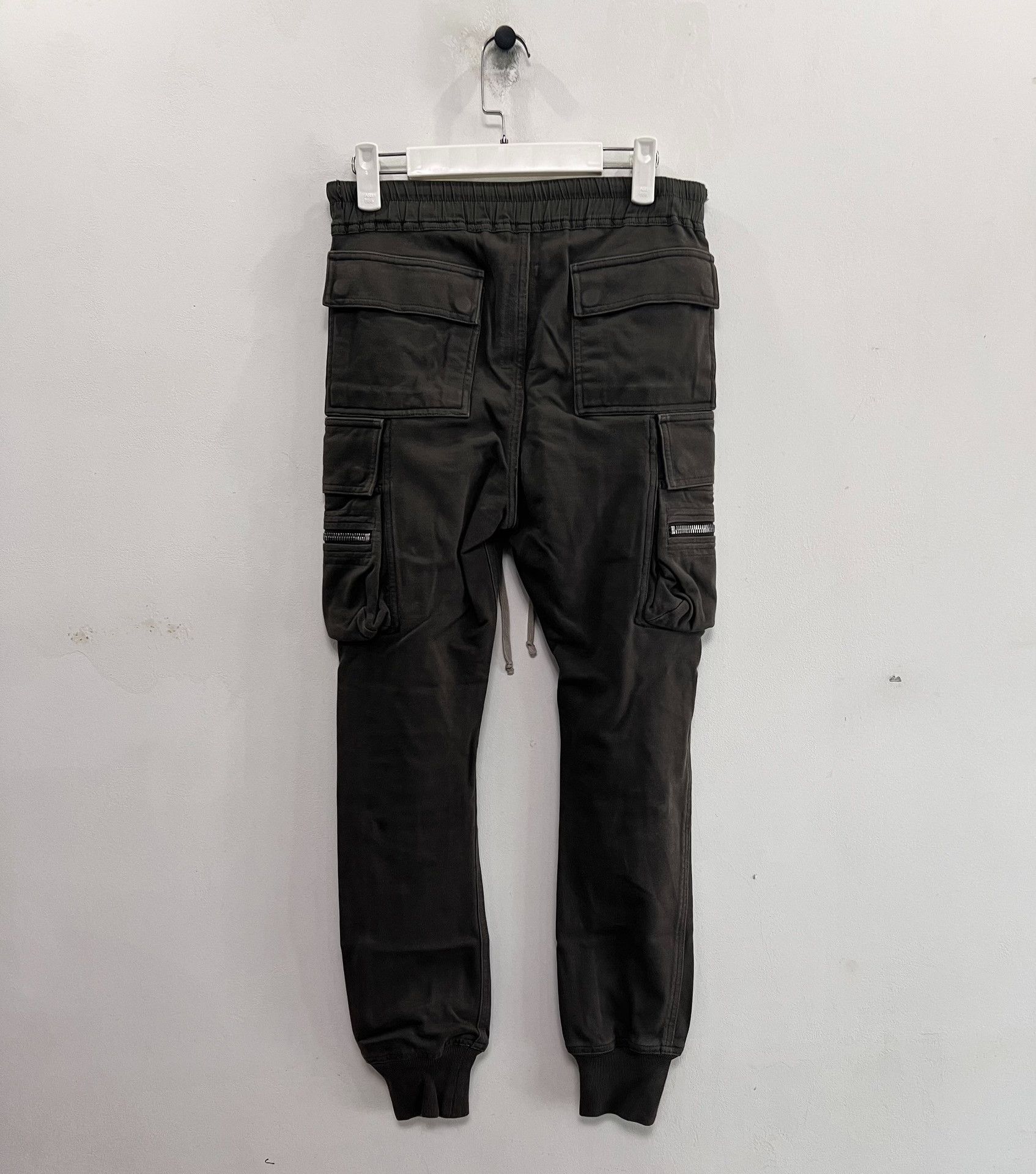 Rick Owens Rick Owens Main Line Cotton Cargo Pants Size US 30 / EU 46 - 2 Thumbnail