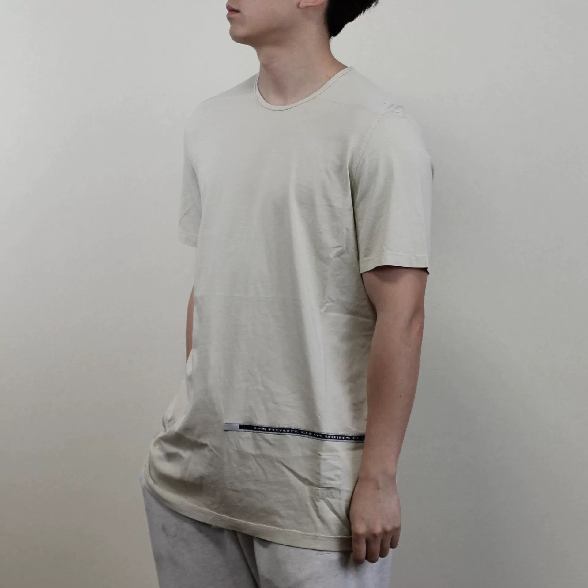 Rick Owens Drkshdw Rick Owens Sub-line Cotton Letter Tee Size US M / EU 48-50 / 2 - 8 Thumbnail