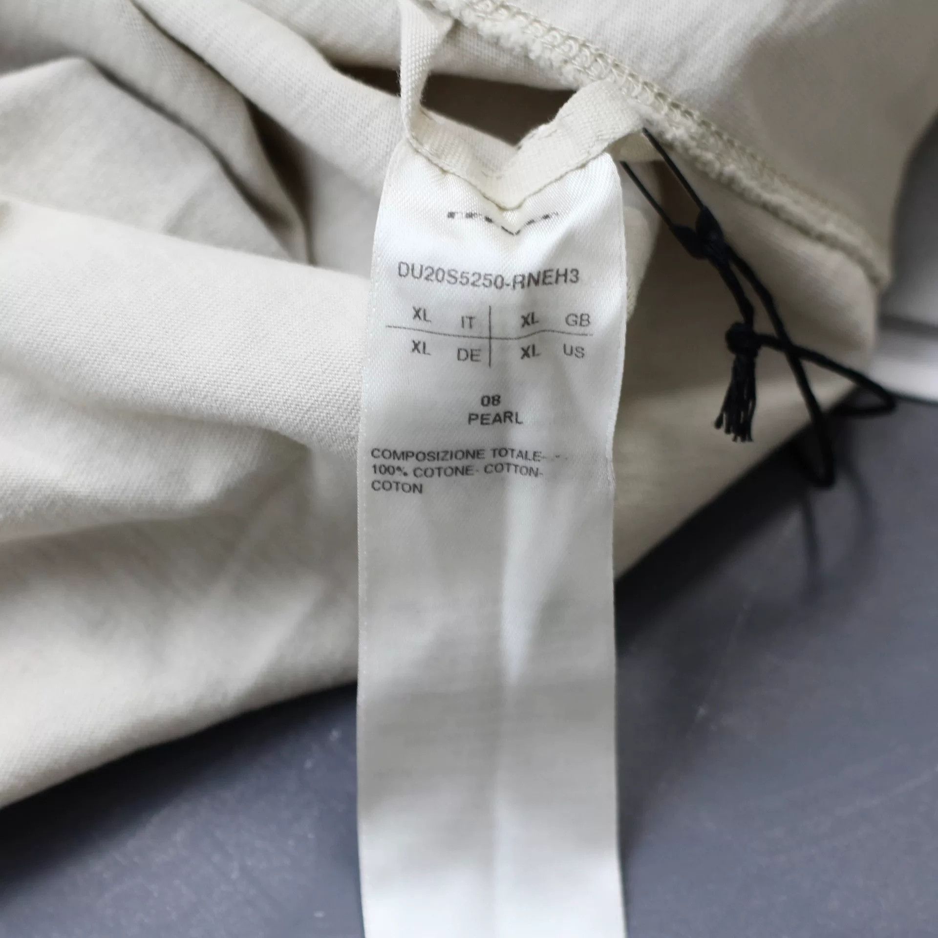 Rick Owens Drkshdw Rick Owens Sub-line Cotton Letter Tee Size US M / EU 48-50 / 2 - 6 Thumbnail