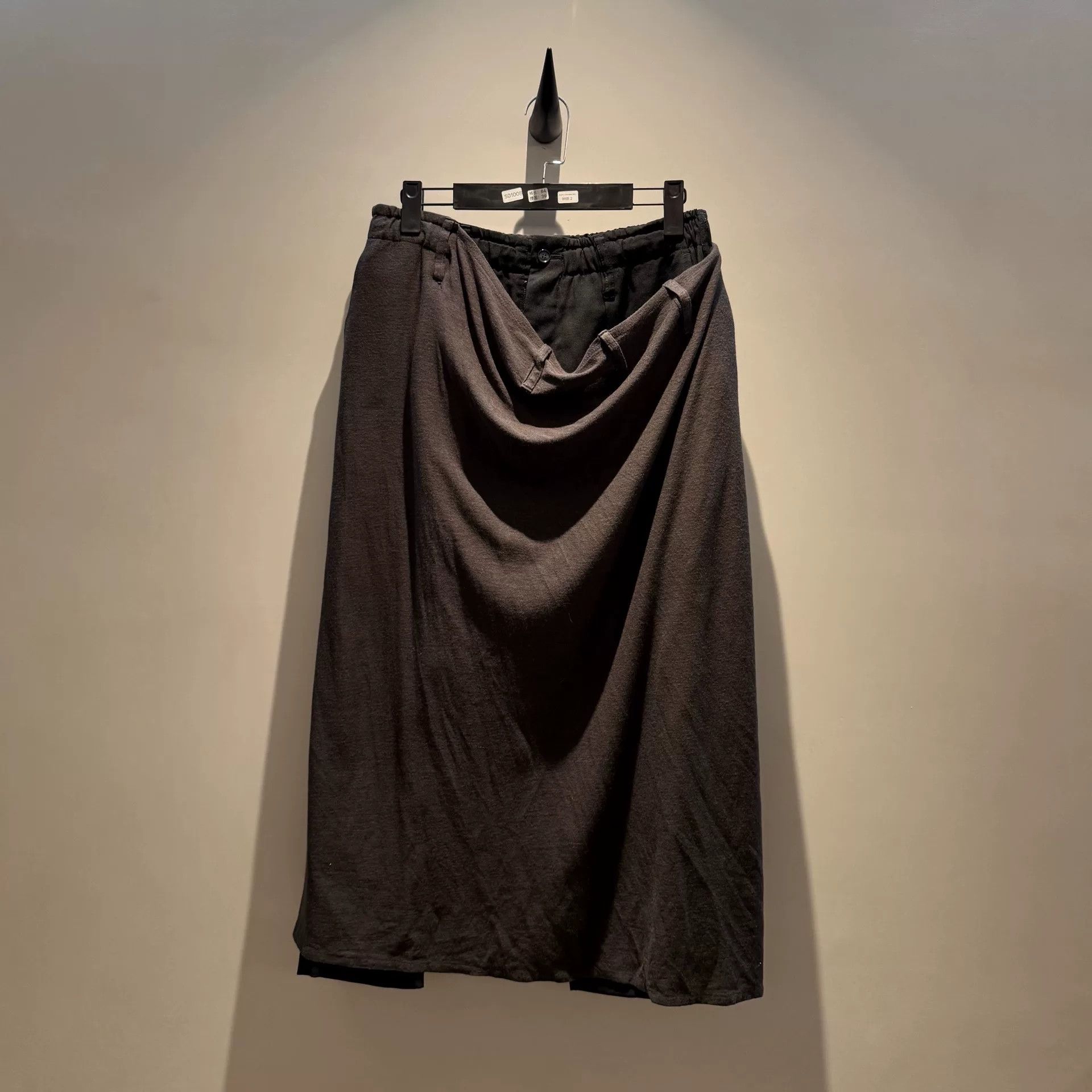 Yohji Yamamoto Yohji Yamamoto Wool Cotton Linen Skirt Pants Size 22" - 3 Thumbnail