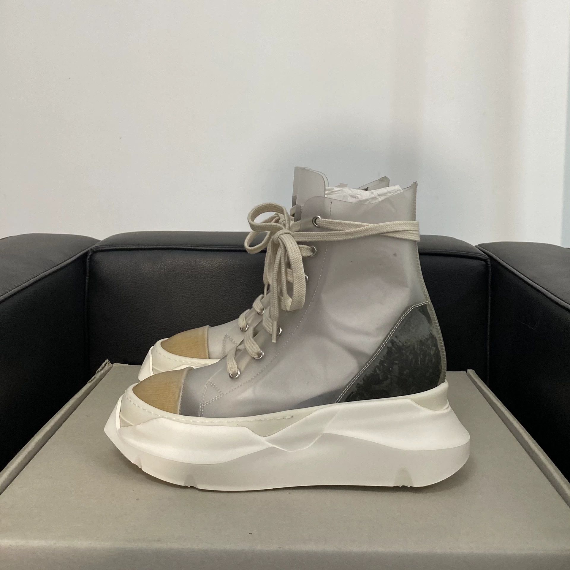 Rick Owens Rick Owens PVC Platform Converse Shoes Size US 6 / IT 36 - 2 Thumbnail