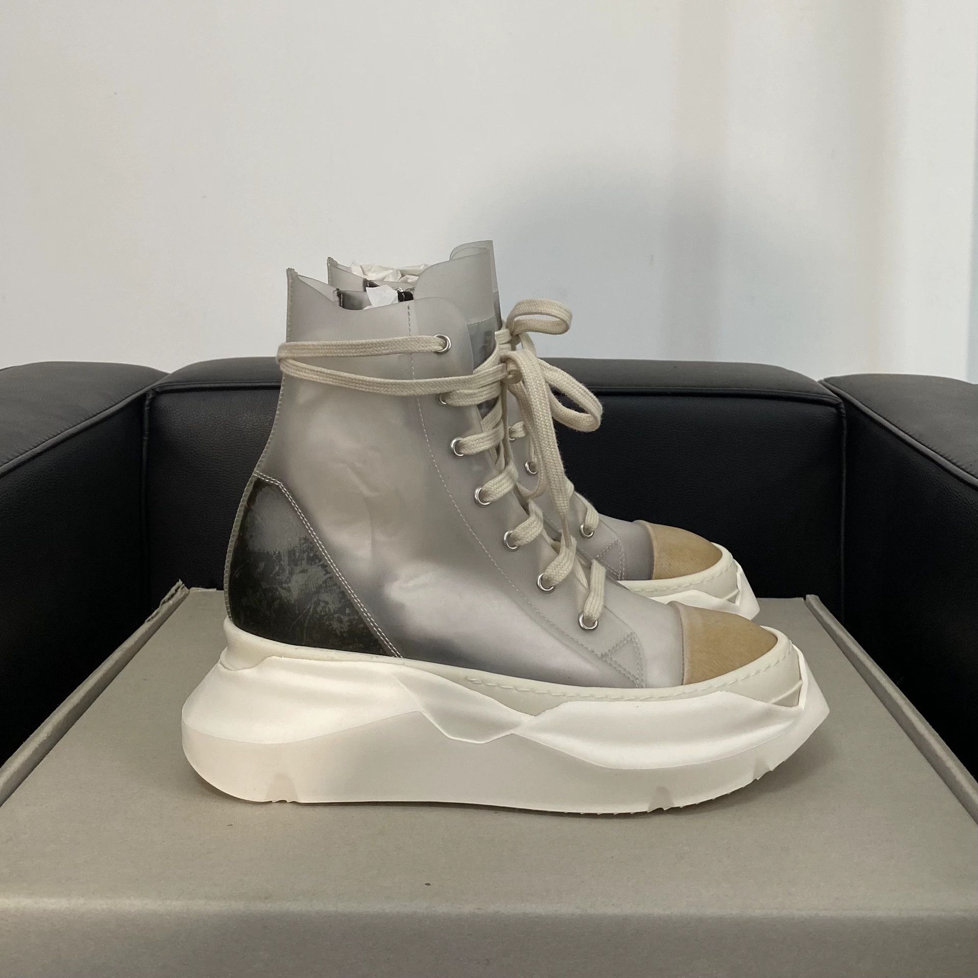 Rick Owens Rick Owens PVC Platform Converse Shoes Size US 6 / IT 36 - 4 Thumbnail