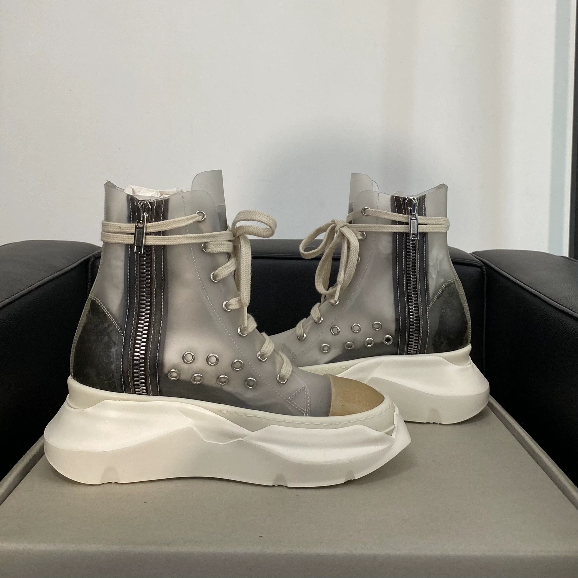 Rick Owens Rick Owens PVC Platform Converse Shoes Size US 6 / IT 36 - 5 Thumbnail