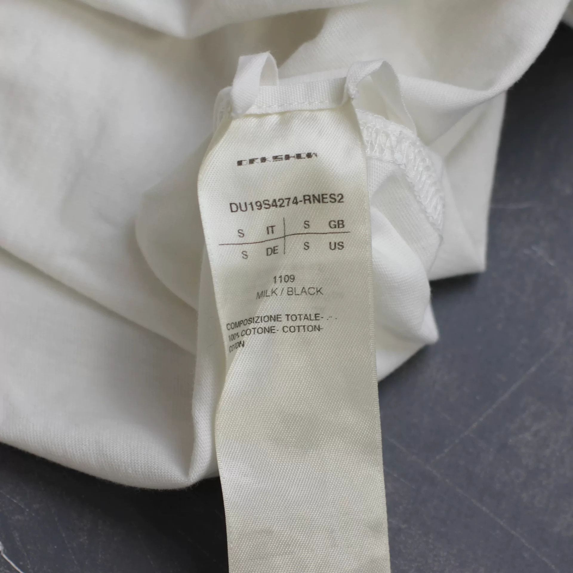 Rick Owens Drkshdw Rick Owens DRKSHDW Piano Short Sleeve Size US S / EU 44-46 / 1 - 5 Thumbnail