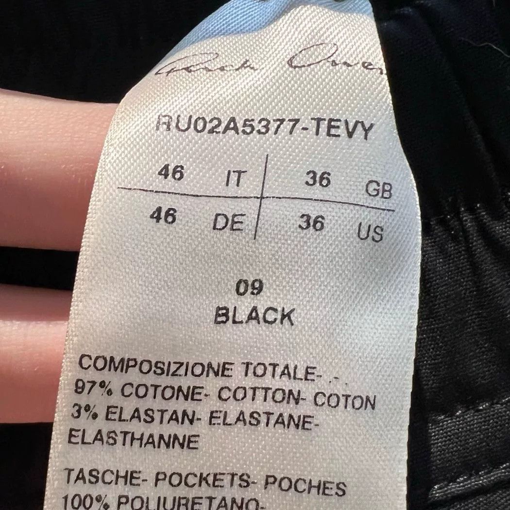 Rick Owens Rick Owens Main Line Classic PVC Five-Zip Pants Size US 30 / EU 46 - 3 Thumbnail