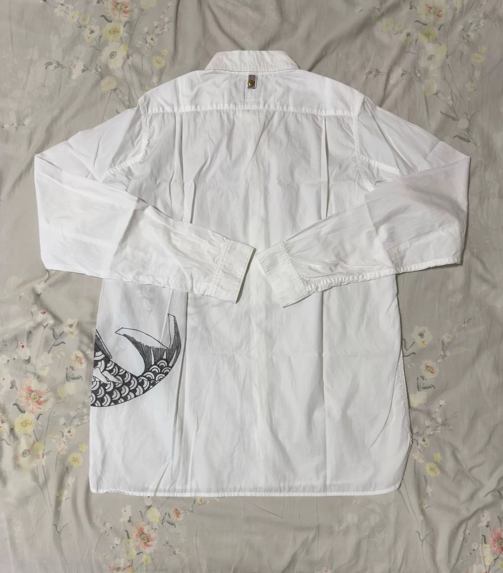 Visvim visvim 17AW Hand-Painted Carp Long-Sleeve Shirt Size US S / EU 44-46 / 1 - 2 Thumbnail