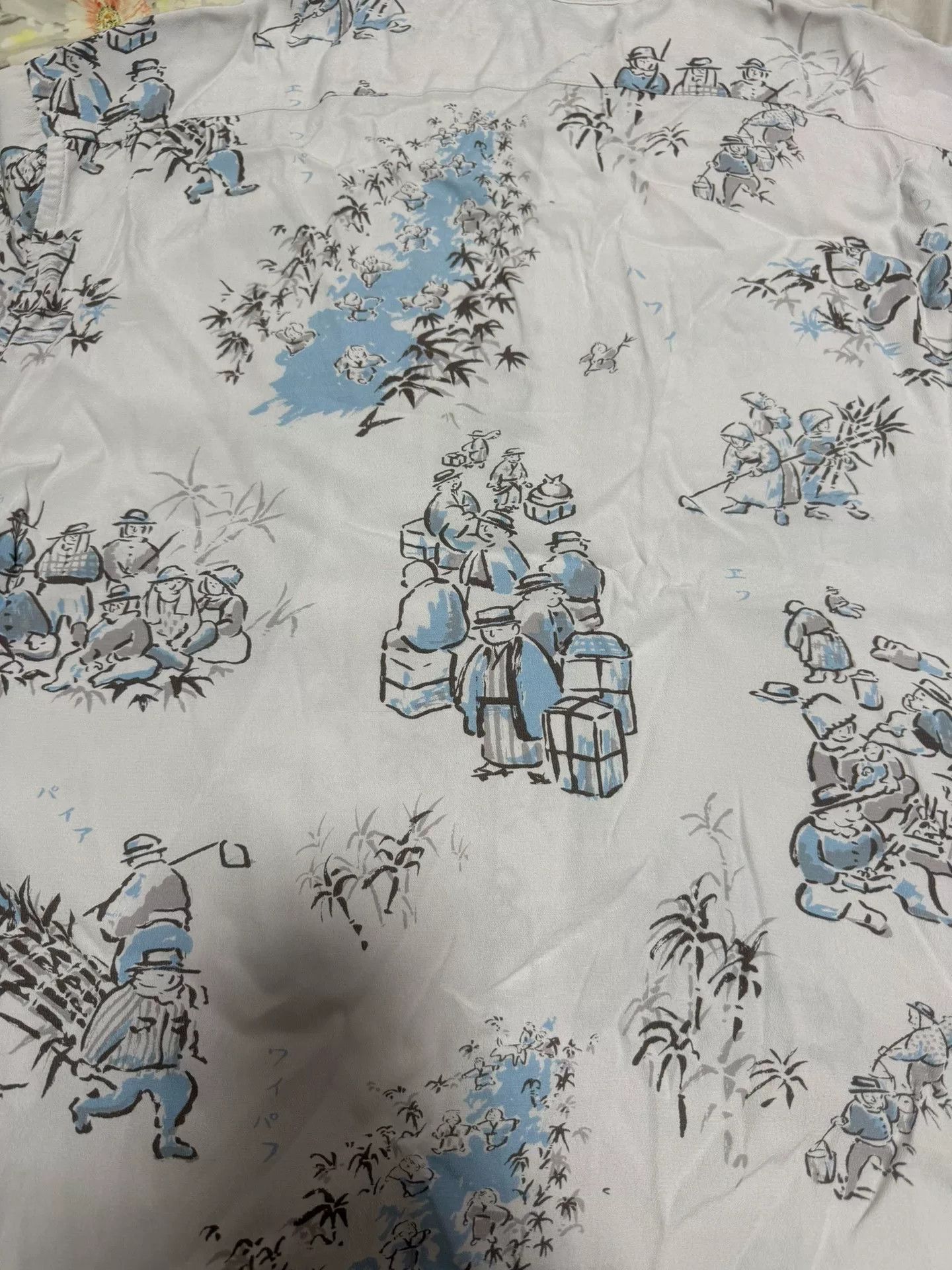 Porter Classic Porter Classic 20SS Silk Hawaiian Print Shirt Size US L / EU 52-54 / 3 - 3 Thumbnail
