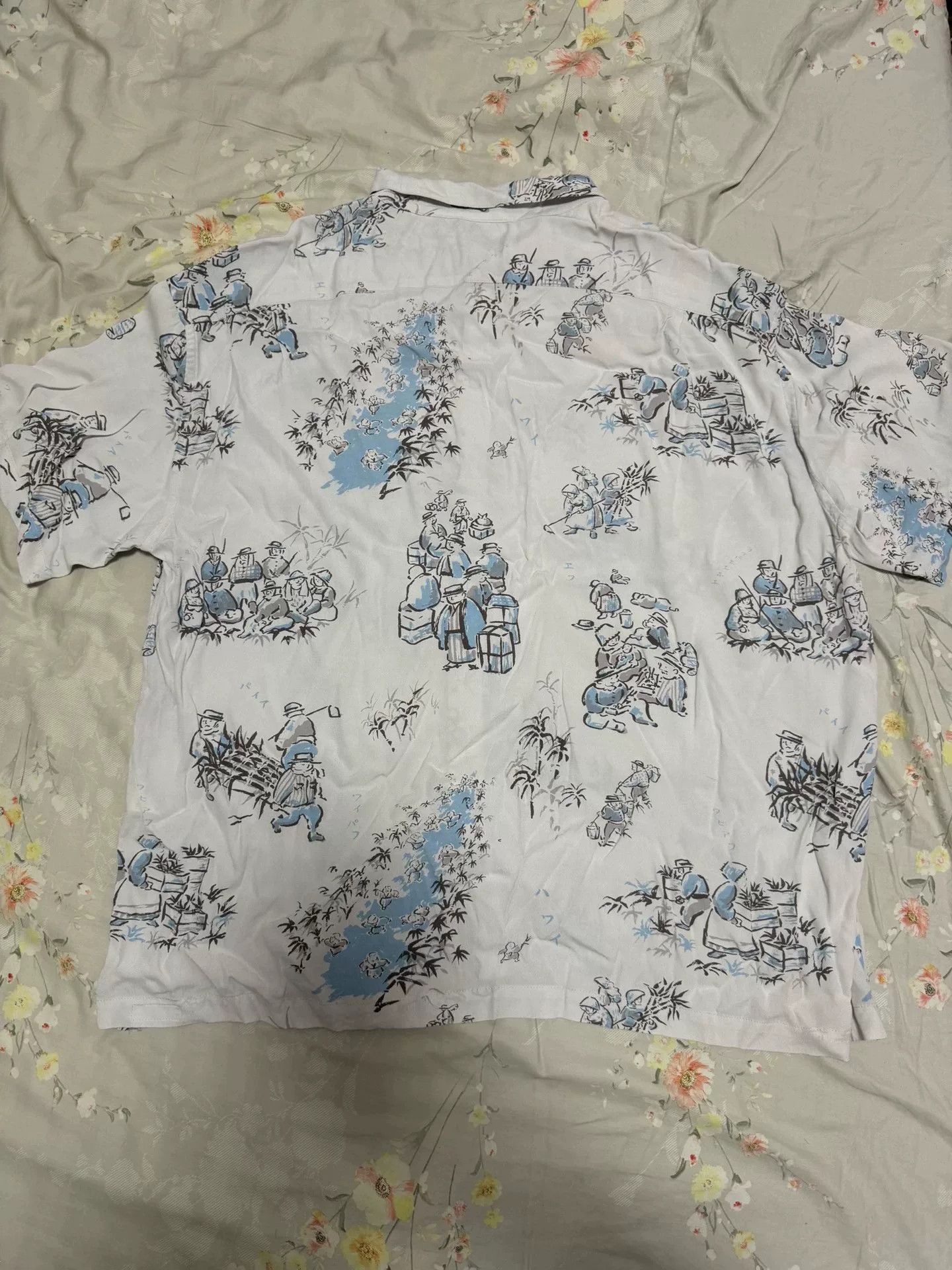 Porter Classic Porter Classic 20SS Silk Hawaiian Print Shirt Size US L / EU 52-54 / 3 - 2 Thumbnail