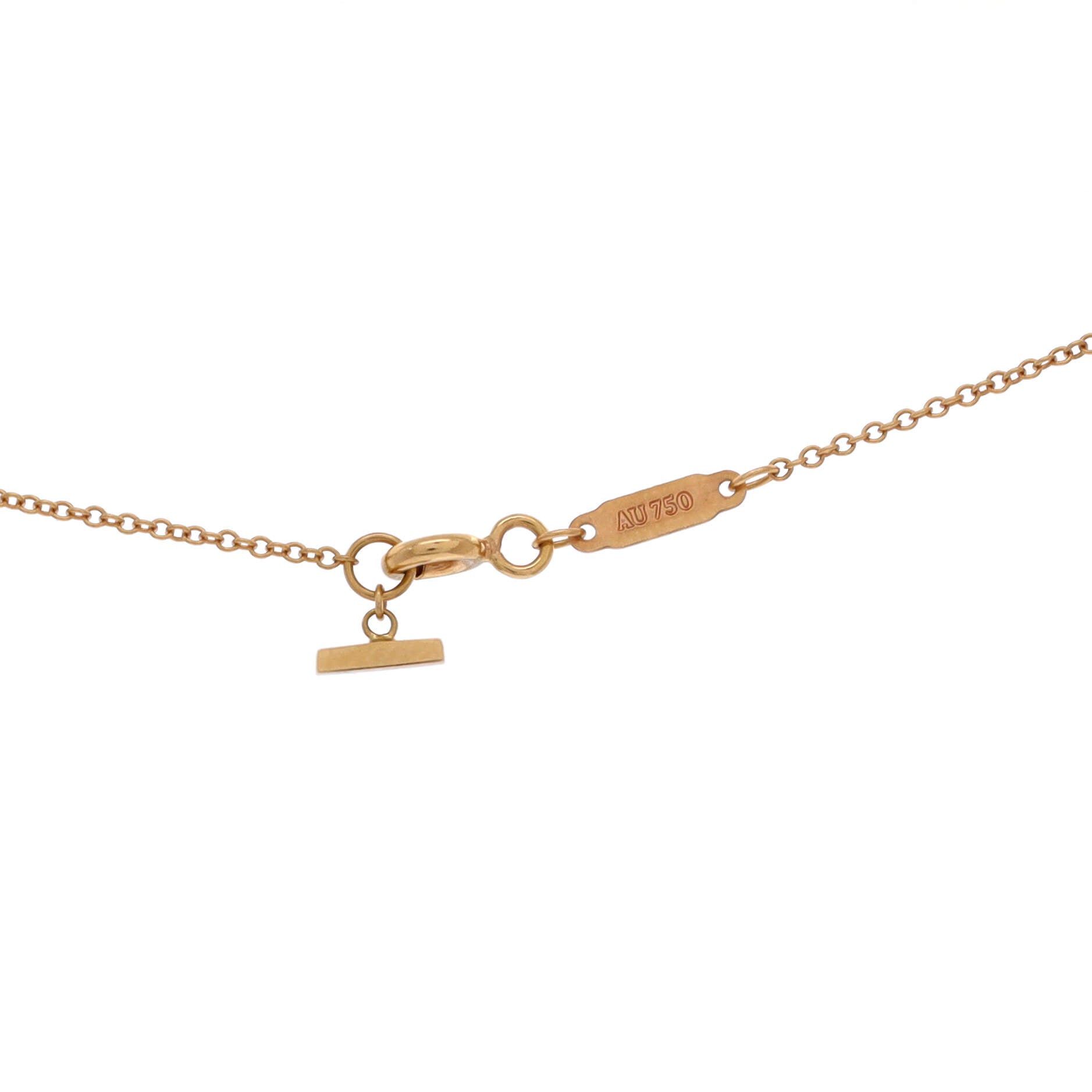 Tiffany & Co. T Smile Pendant Necklace Size ONE SIZE - 3 Thumbnail