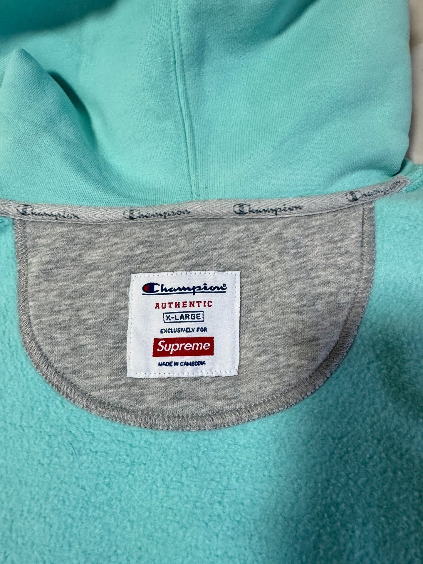Supreme Supreme x Champion 16FW Hidden Hoodie Size US XL / EU 56 / 4 - 3 Thumbnail