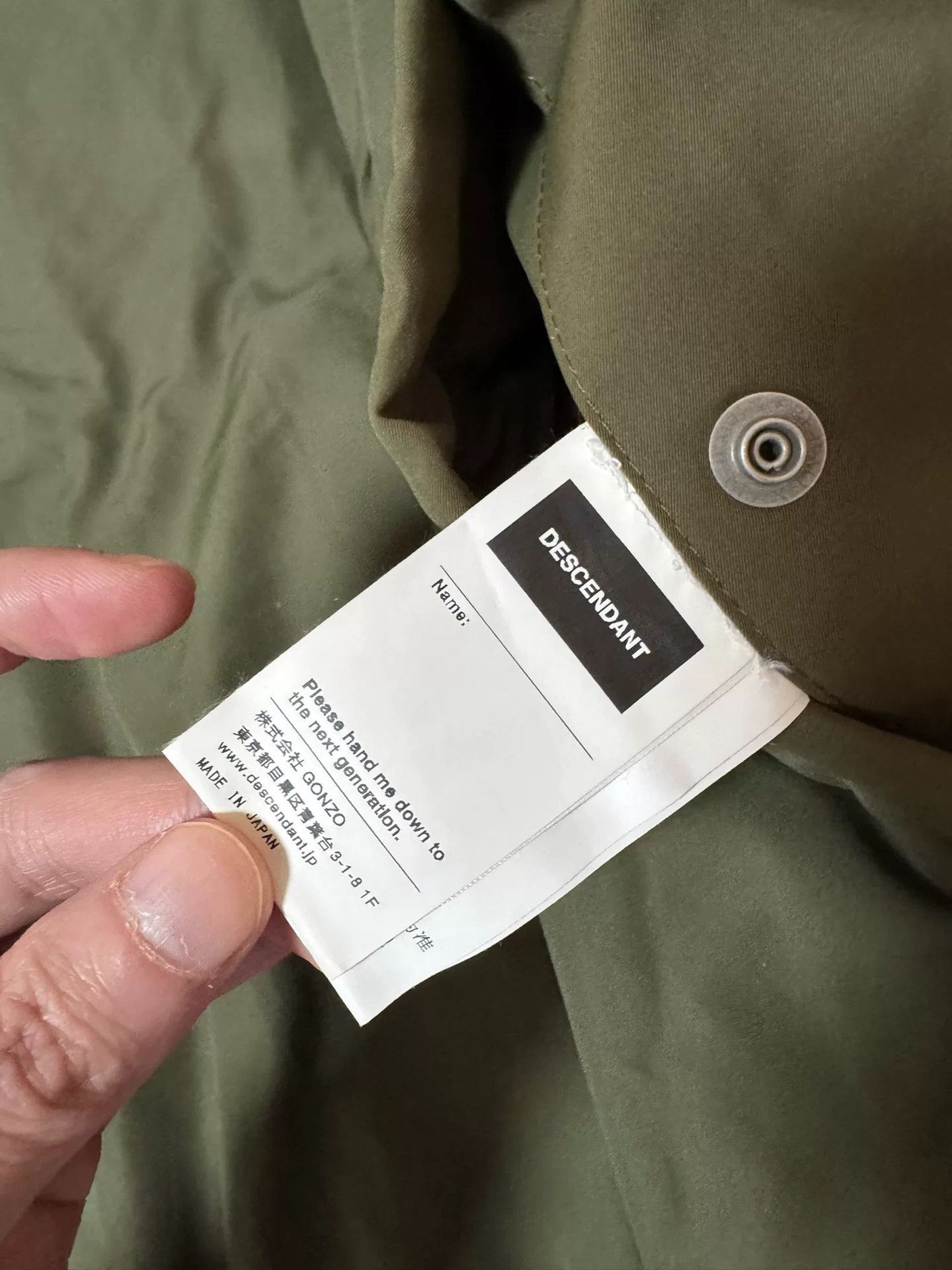 Descendant Descendant 18AW Functional Waterproof Jacket Size US M / EU 48-50 / 2 - 3 Thumbnail
