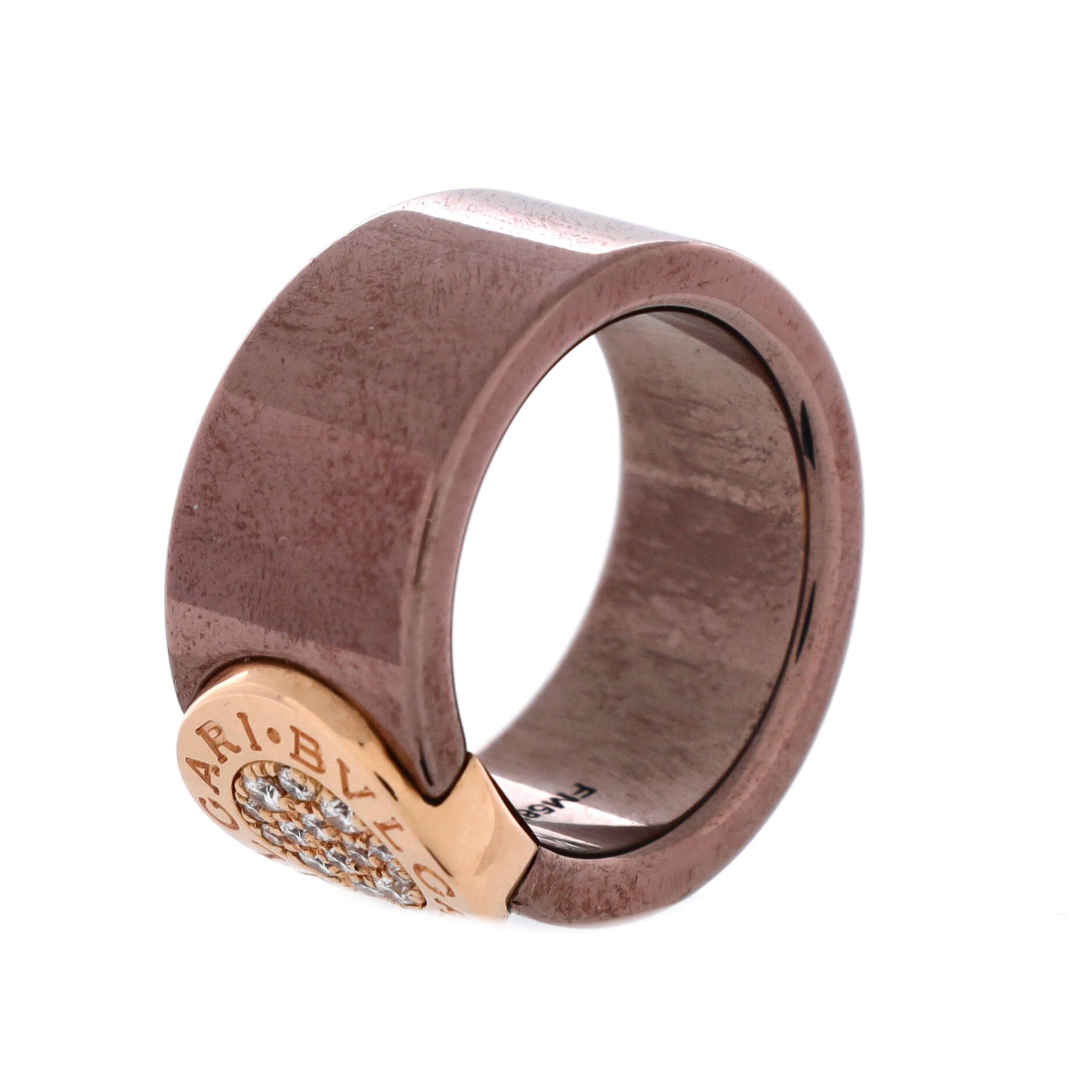 Bvlgari Cigar Band Ring Size ONE SIZE - 3 Thumbnail