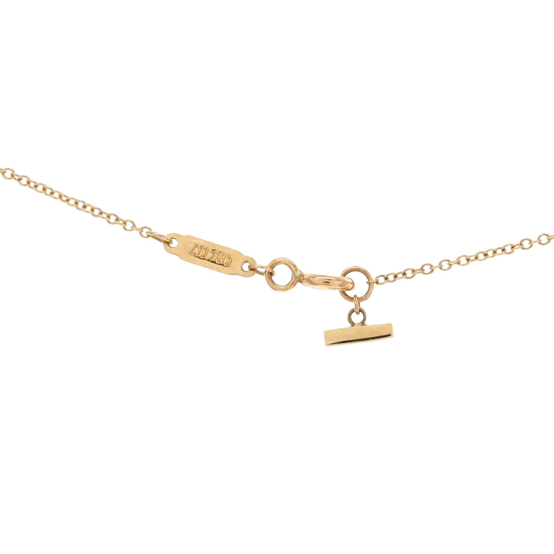 Tiffany & Co. T Smile Pendant Necklace Size ONE SIZE - 3 Thumbnail