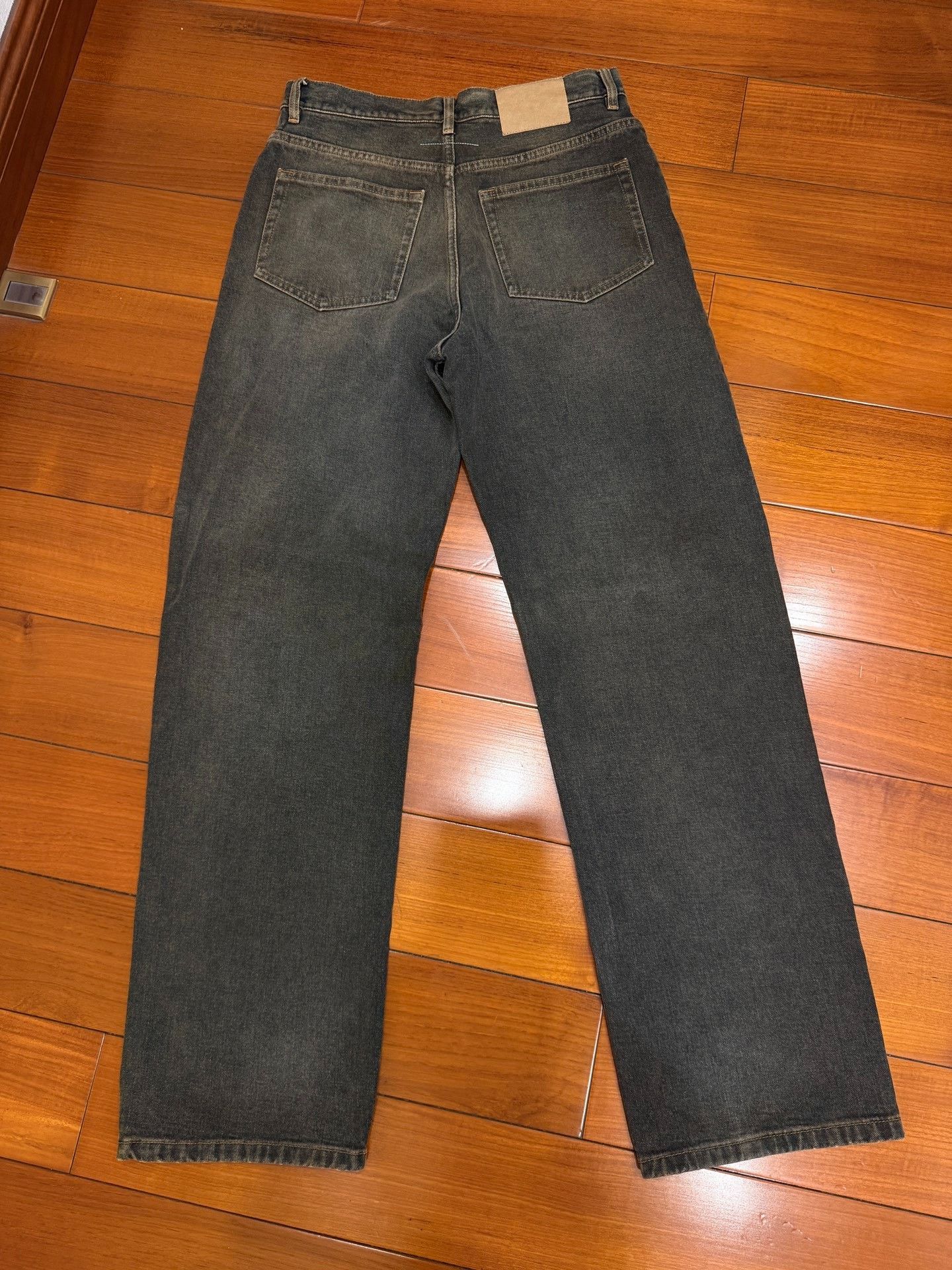 Maison Margiela Maison Margiela Distressed Cement Jeans Size US 31 - 2 Thumbnail