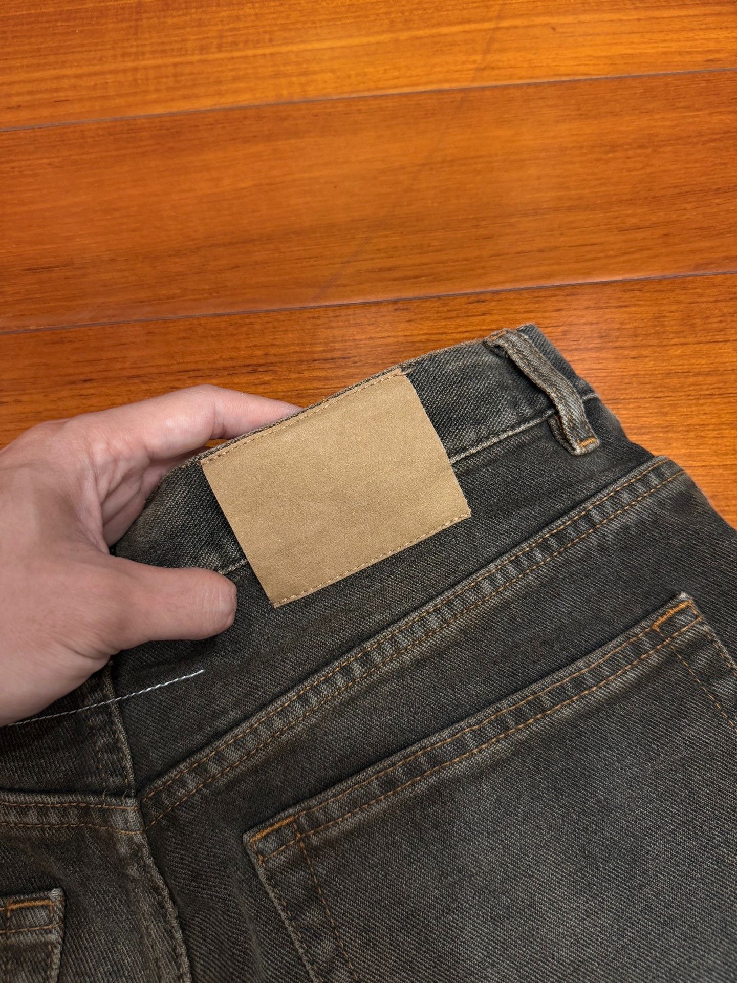 Maison Margiela Maison Margiela Distressed Cement Jeans Size US 31 - 7 Thumbnail