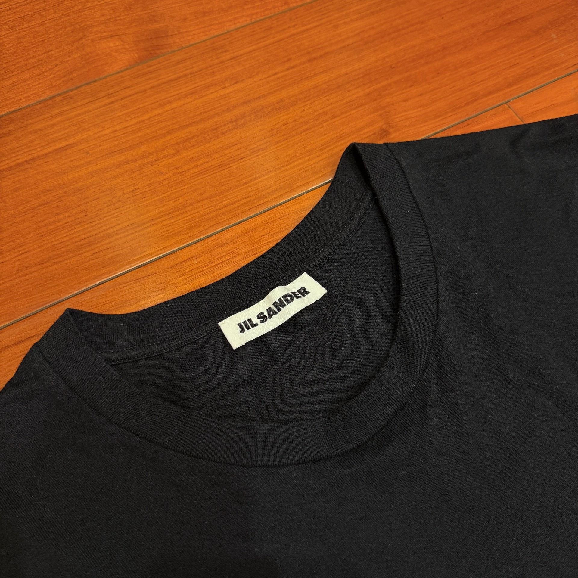 Jil Sander Jilsander 2023 Black Long-Sleeve Top Size US L / EU 52-54 / 3 - 3 Thumbnail
