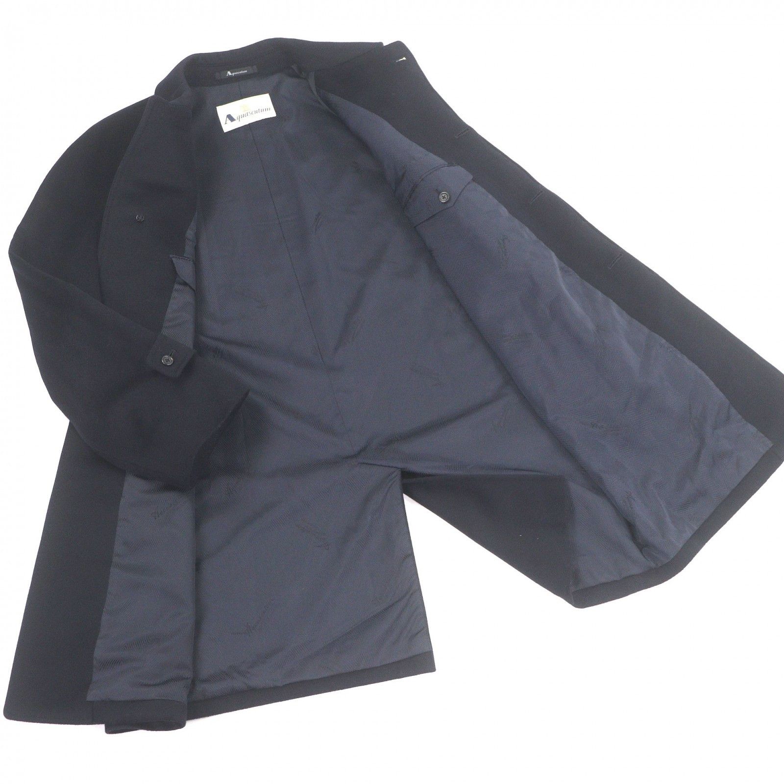 Aquascutum Aquascutum Aquascutum Cashmere Coat Textile Outerwear DUTY FREE for USA Size ONE SIZE - 3 Thumbnail