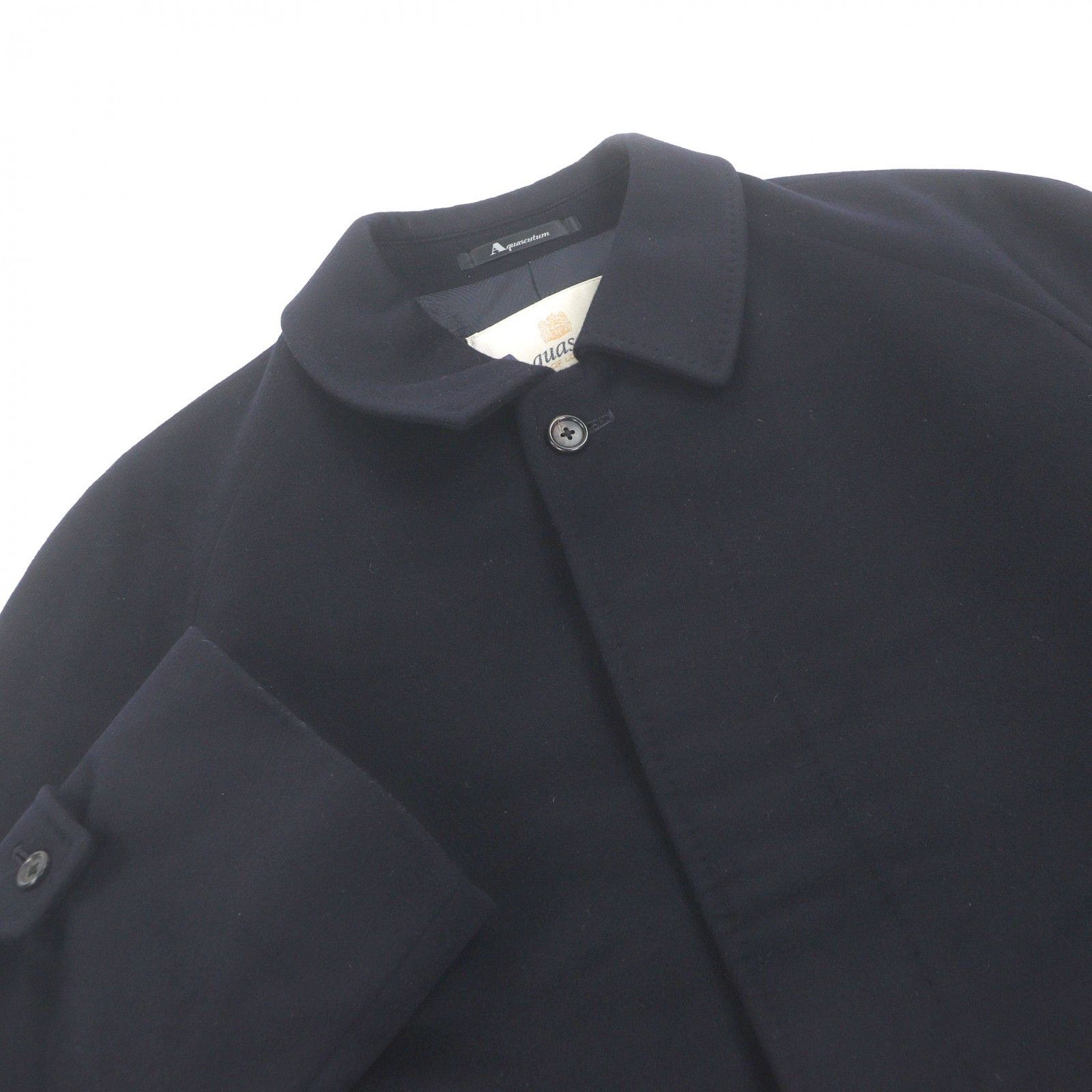Aquascutum Aquascutum Aquascutum Cashmere Coat Textile Outerwear DUTY FREE for USA Size ONE SIZE - 2 Thumbnail