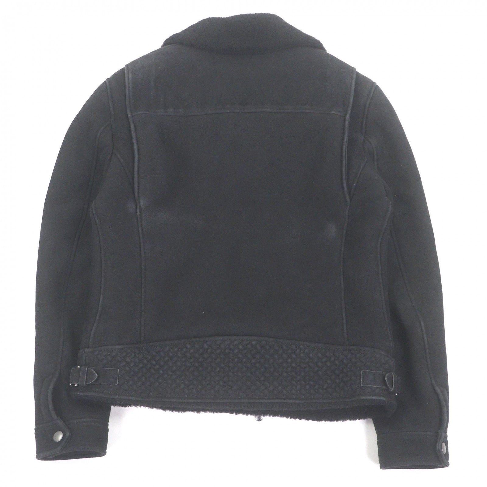 Bottega Veneta Bottega Veneta Bottega Veneta Intrecciato Sheepskin Jacket Leather Outerwear DUTY FREE for USA Size ONE SIZE - 4 Thumbnail