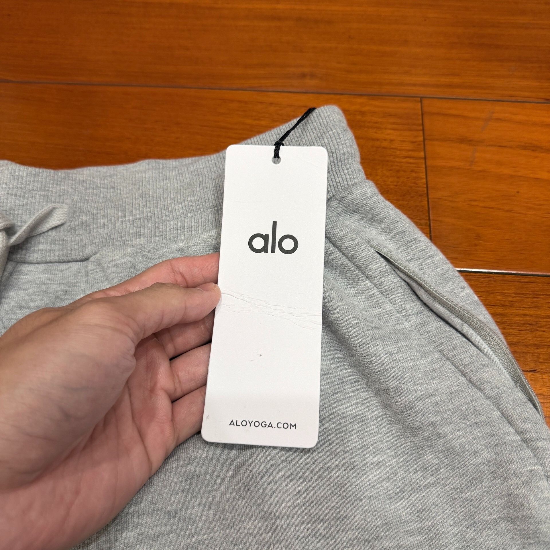 Alo Yoga Alo Yoga Heather Gray Yoga Shorts Size US 32 / EU 48 - 5 Thumbnail