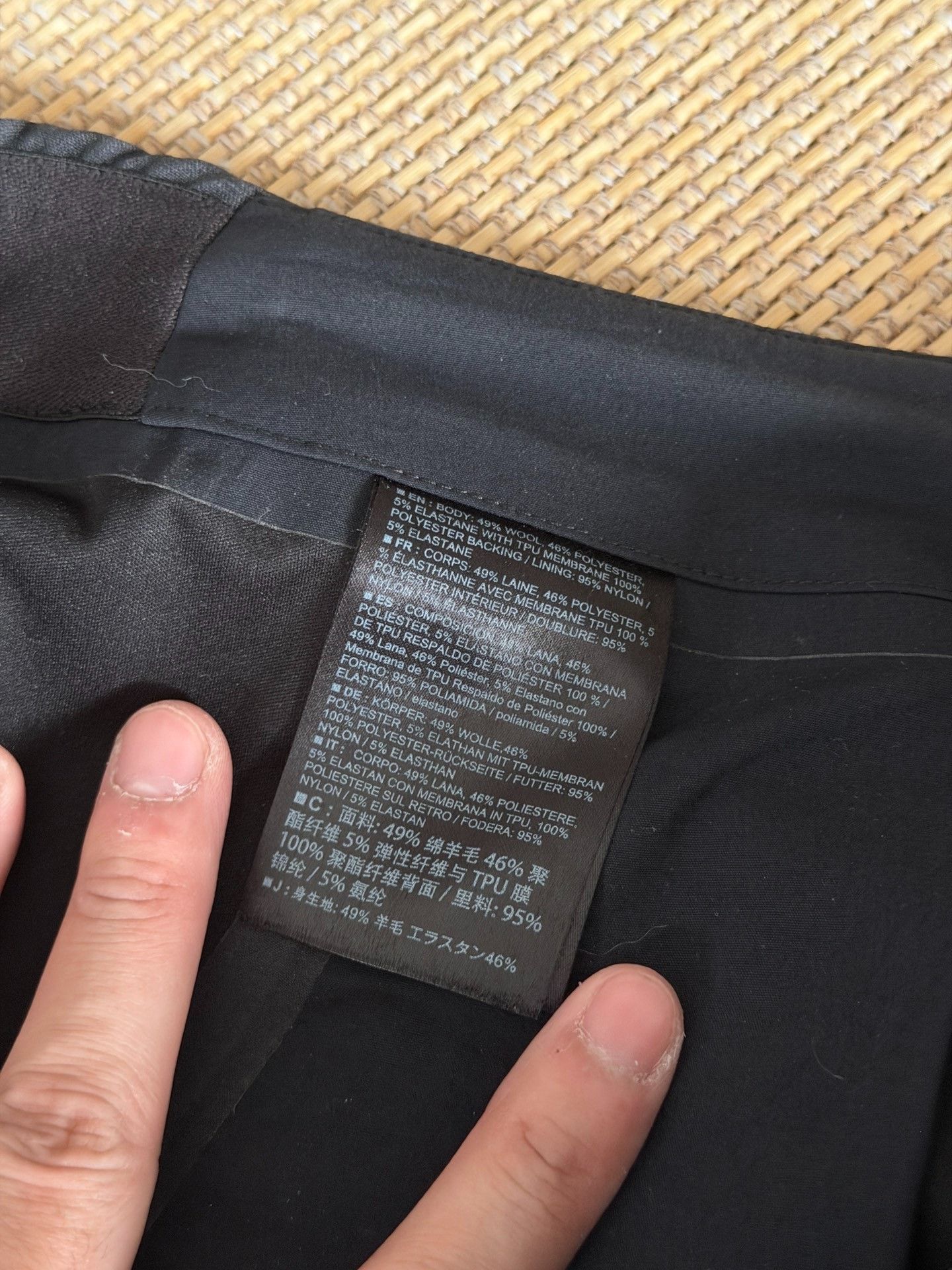 Veilance Arcteryx Veilance Wool Blend Pants Size US 32 / EU 48 - 3 Thumbnail