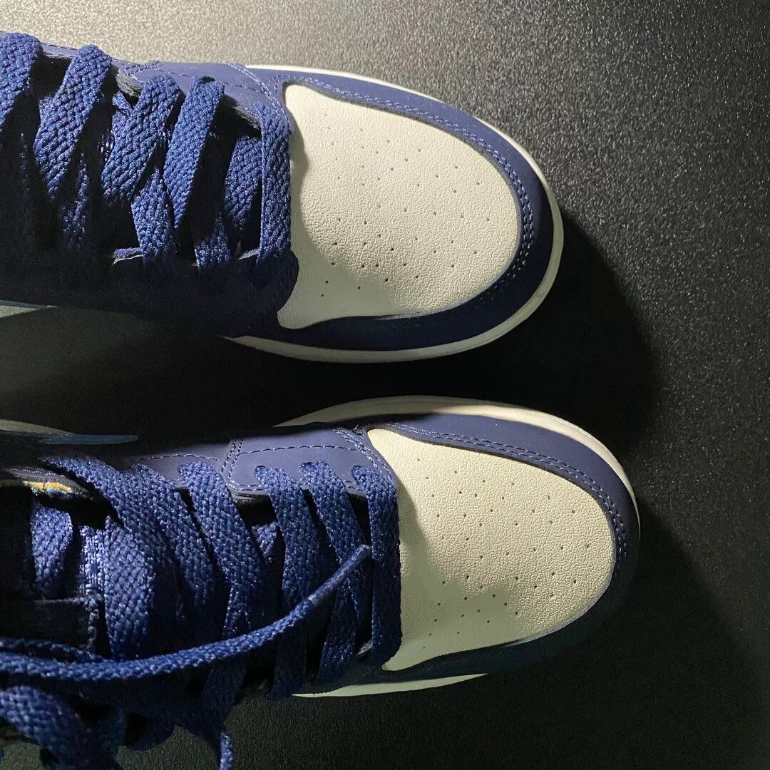 Jordan Brand Nike Air Jordan 1 PE Midnight Blue Size US 6.5 / IT 36.5 - 3 Thumbnail