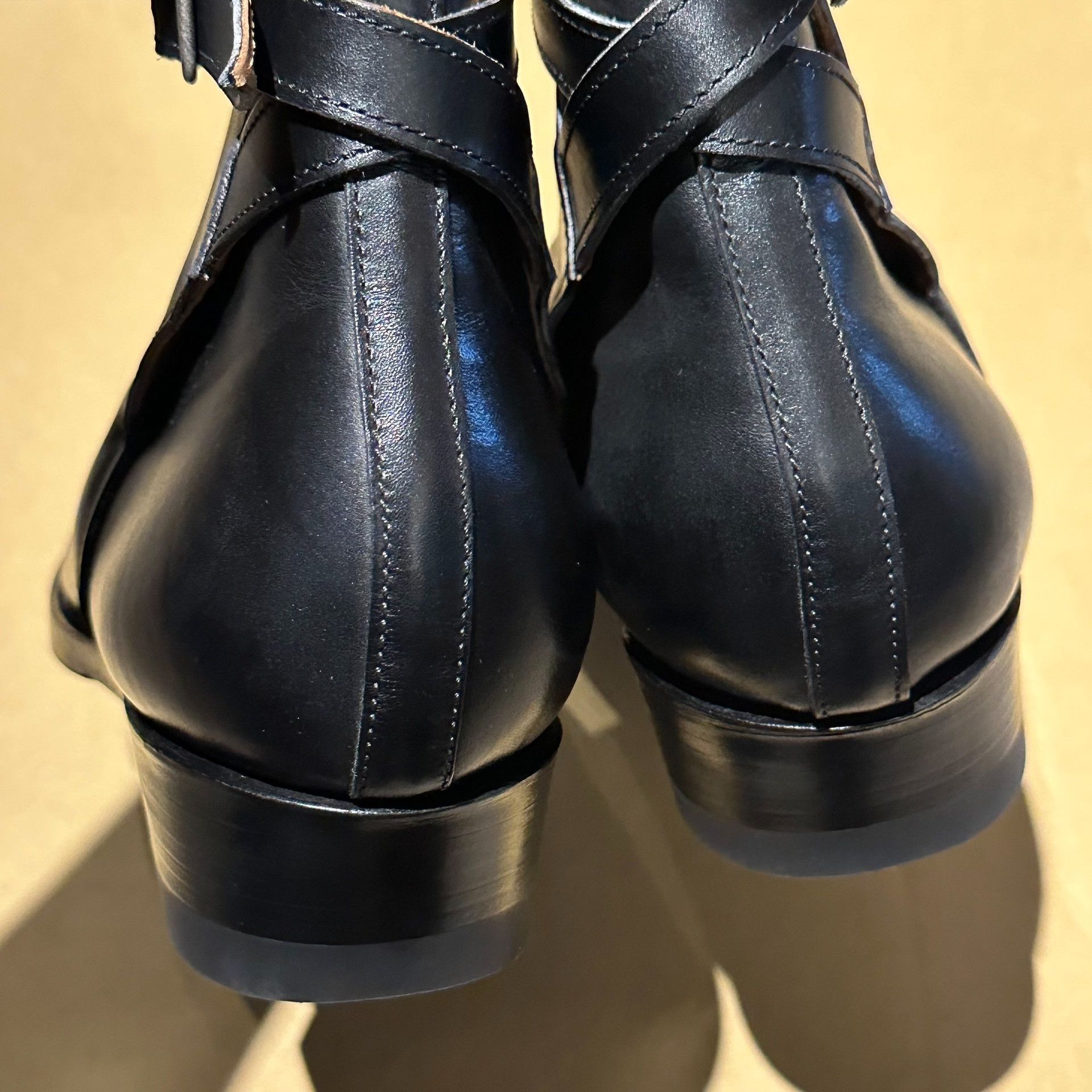 Clench Clinch Jodhpur Calf Leather Handsewn Size US 10.5 / EU 43-44 - 3 Thumbnail