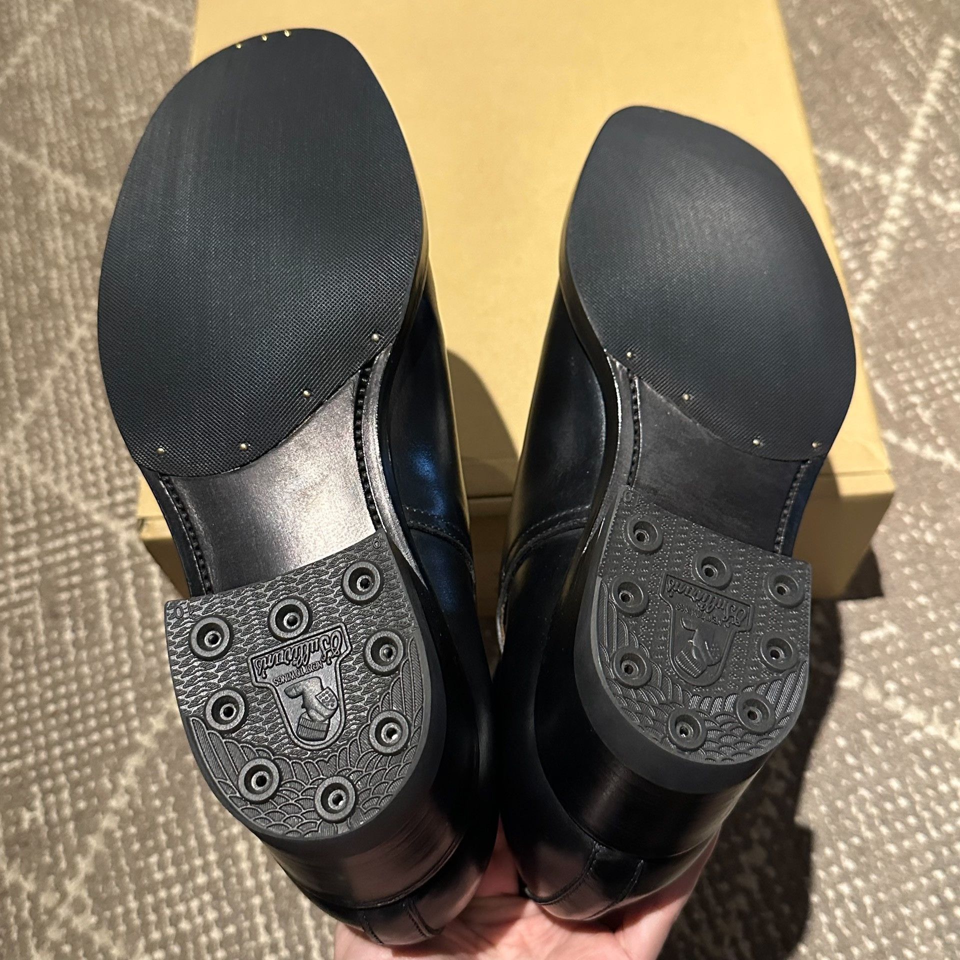 Clench Clinch Jodhpur Calf Leather Handsewn Size US 10.5 / EU 43-44 - 4 Thumbnail