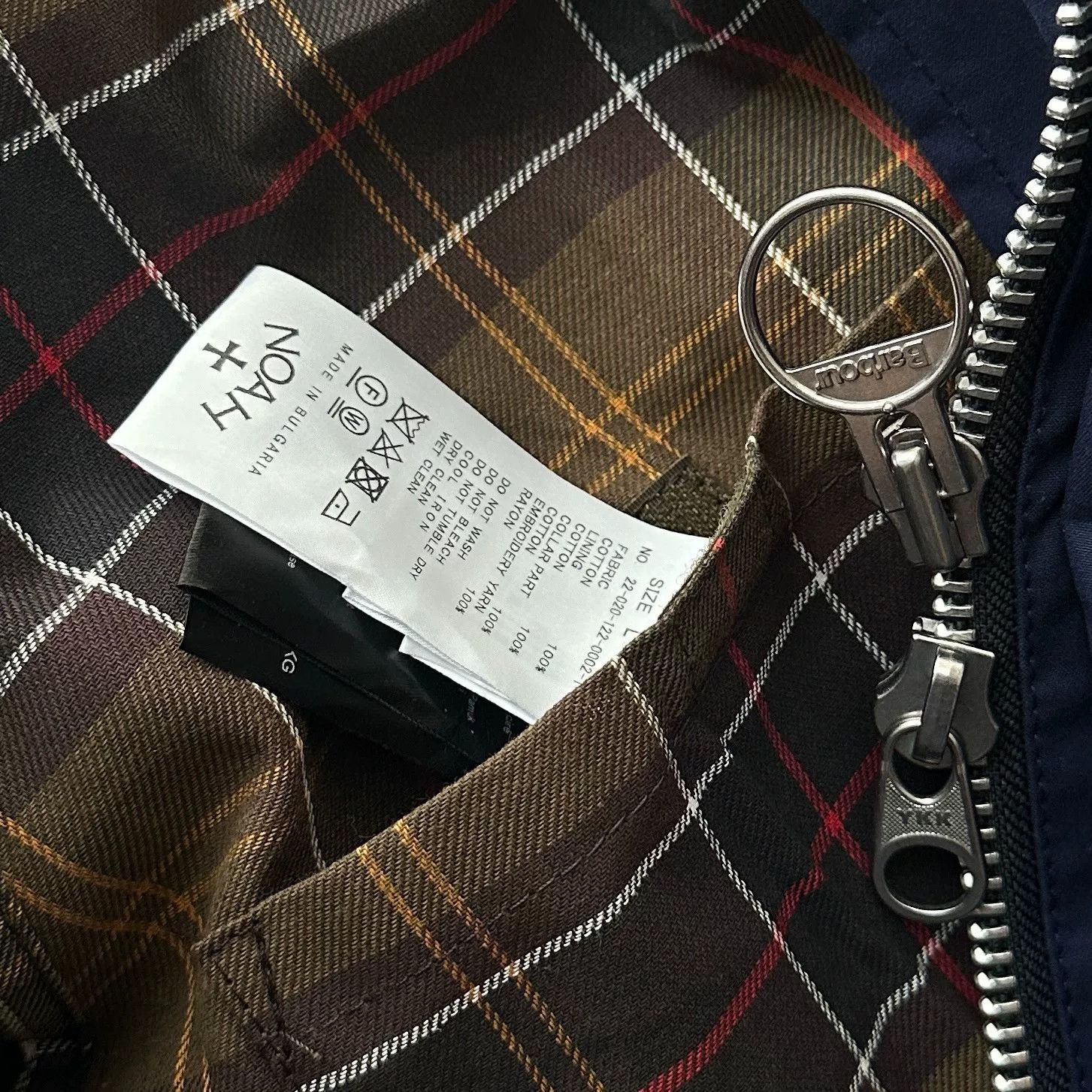Noah Noah x Barbour x Popeye Blue L Jacket Size US L / EU 52-54 / 3 - 6 Thumbnail