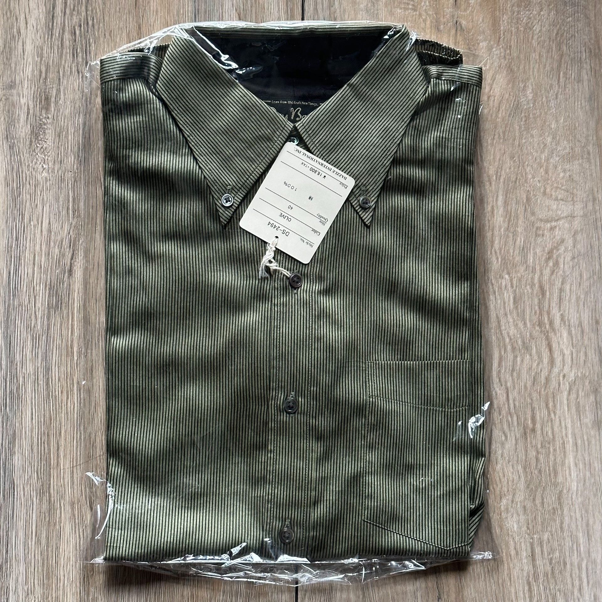 Dry Bones Dry Bones 40s Vintage Long-Sleeve Shirt Size US L / EU 52-54 / 3 - 8 Thumbnail