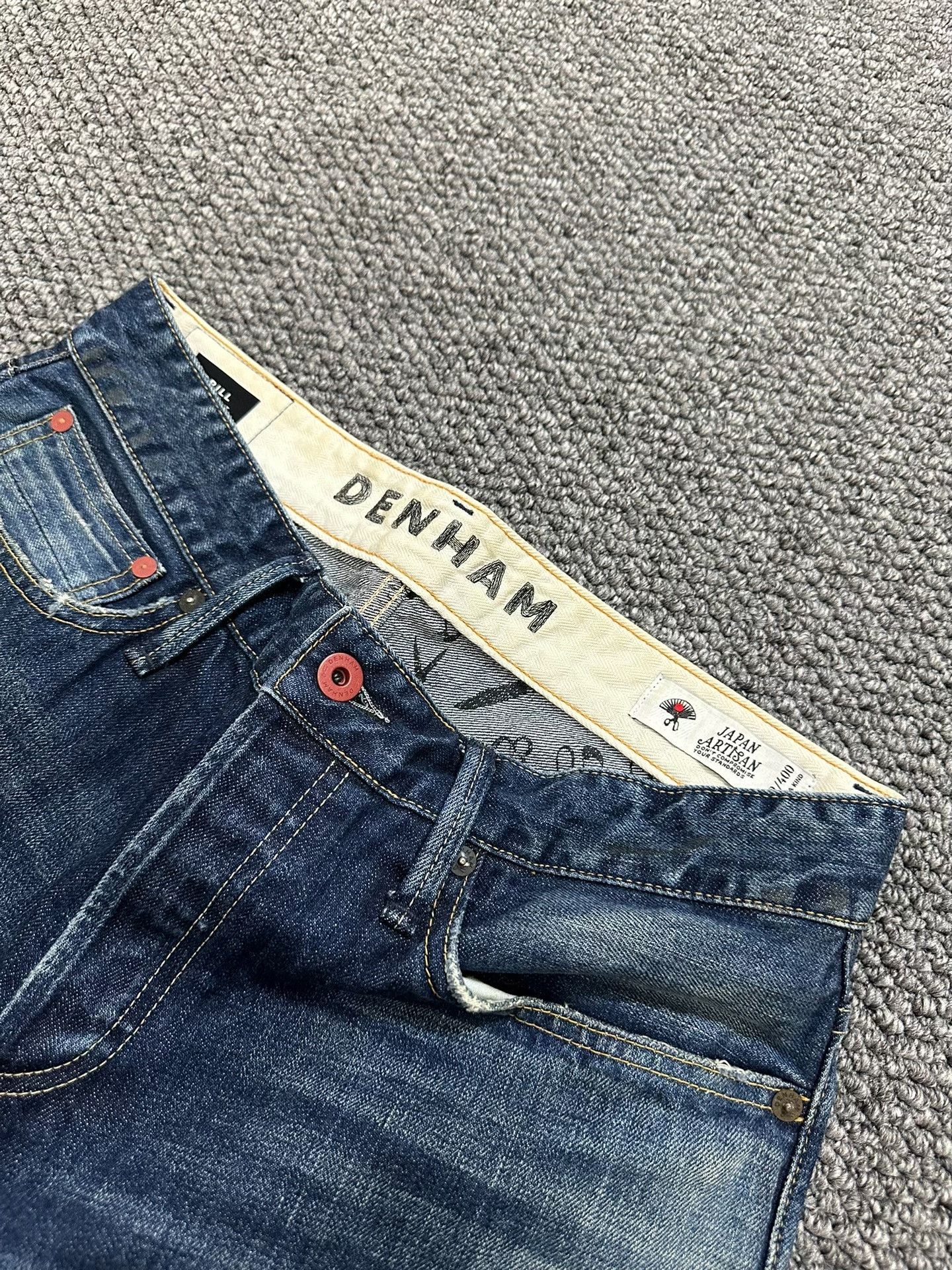 DENHAM Denham Made in Japan Jeans W30 L32 Size US 30 / EU 46 - 3 Thumbnail