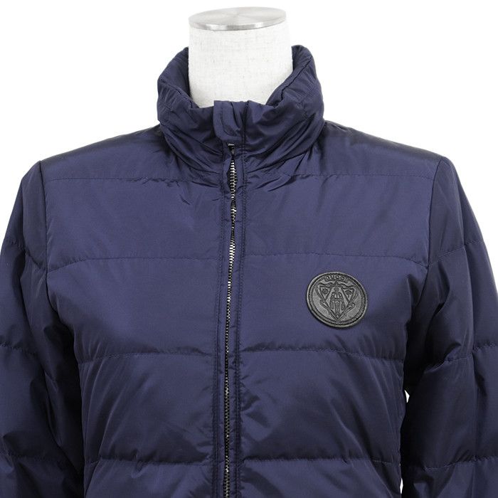 Gucci Gucci Gucci GG Supreme Leather Down Jacket Textile Outerwear DUTY FREE for USA Size ONE SIZE - 2 Thumbnail